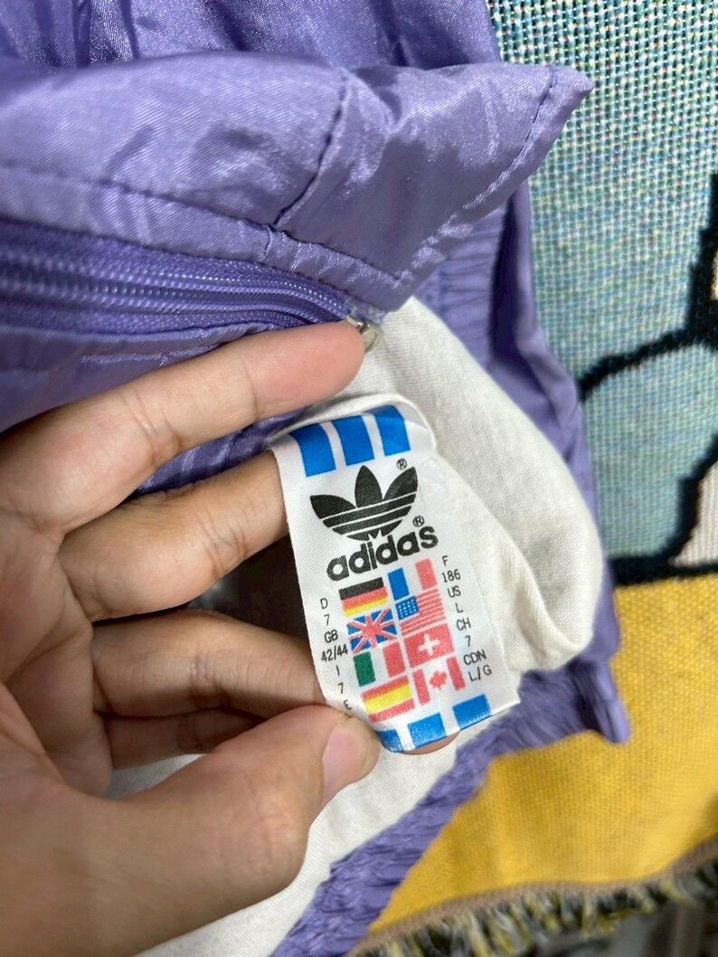 Adidas Vintage 90s Adidas Jacket size L Size US L / EU 52-54 / 3 - 6 Thumbnail