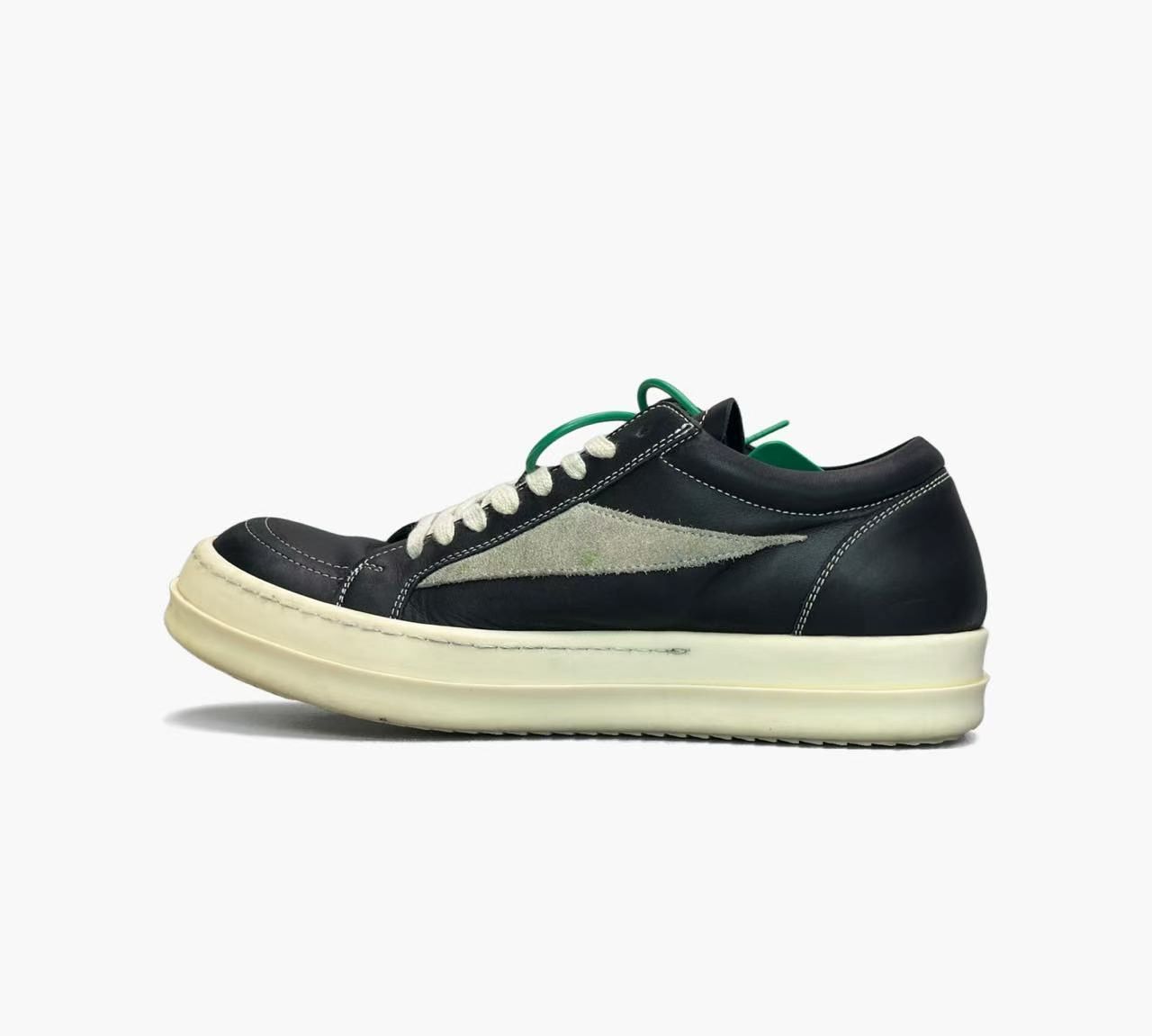 Rick Owens Rick Owens Leather Black Lowtop Sneakers 39 Men Size US 6.5 / EU 39-40 - 4 Thumbnail