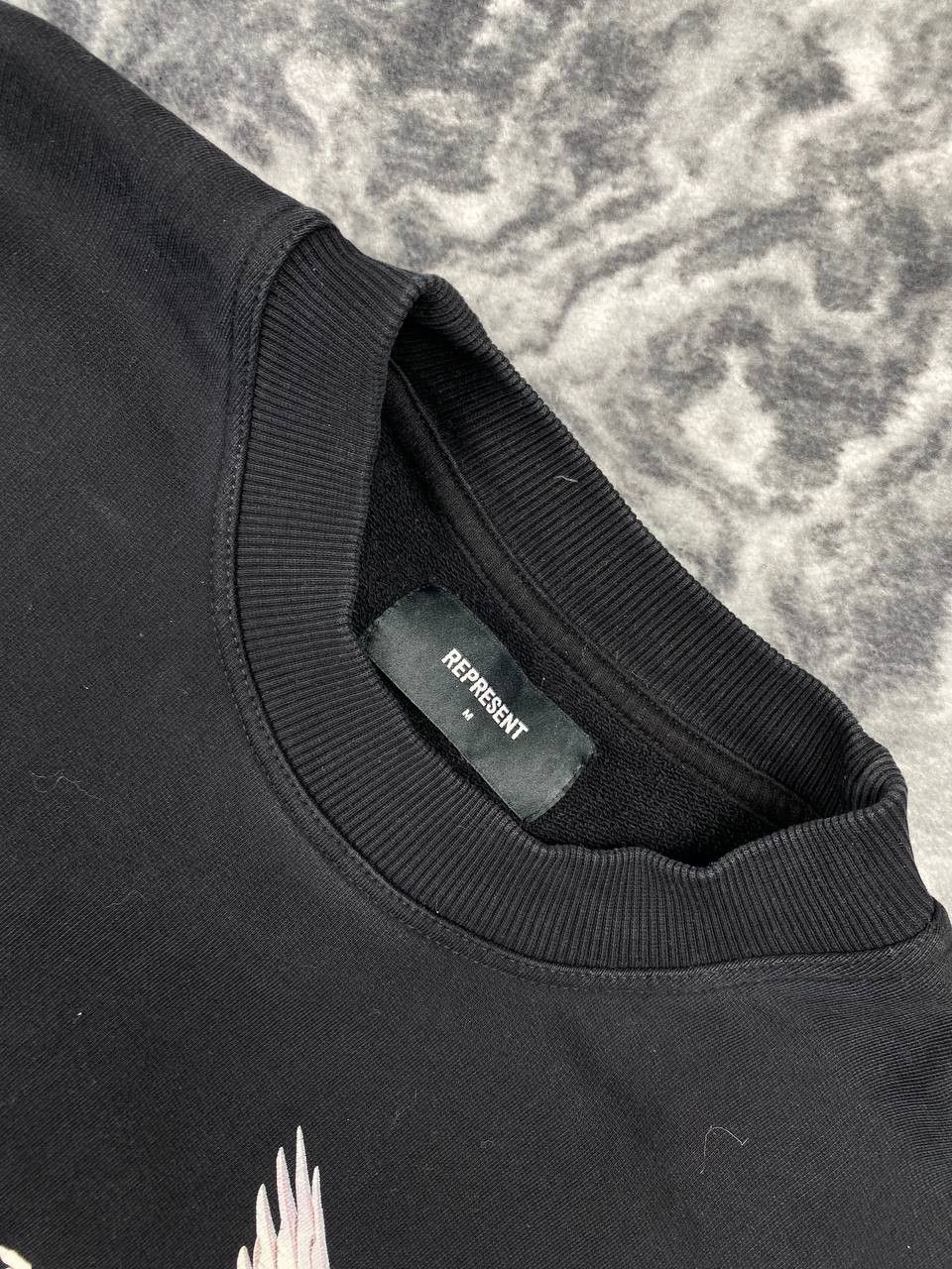 Represent Clo. Represent Storms In Heaven Big Logo Sweatshirt Men Size M Size US M / EU 48-50 / 2 - 12 Thumbnail
