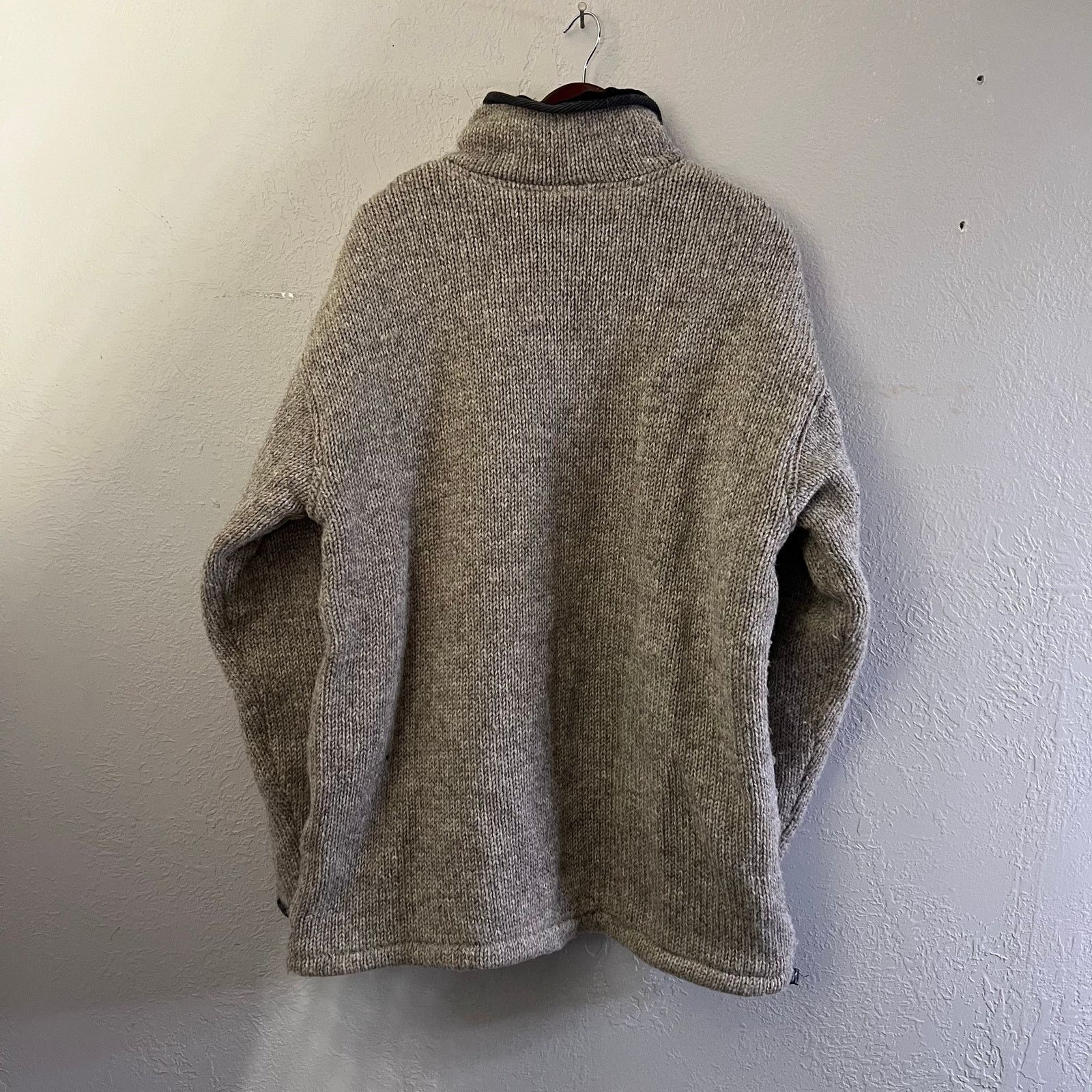 Vintage THC Natural Line Icelandic Pure Wool Sweater 1/4 Zip XXL Size US XXL / EU 58 / 5 - 9 Thumbnail