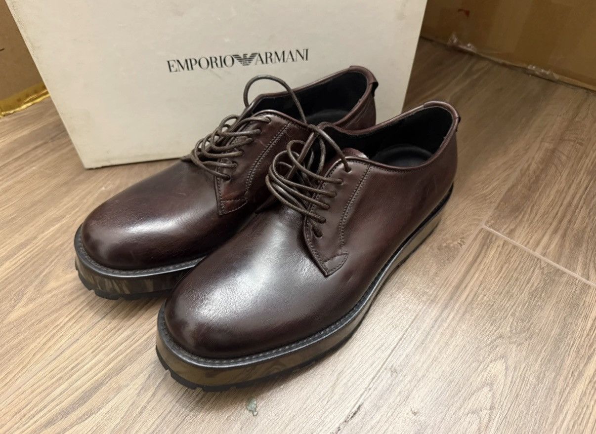 Armani Emporio Armani Men's Shoes Size US 5 / EU 37 - 1 Thumbnail