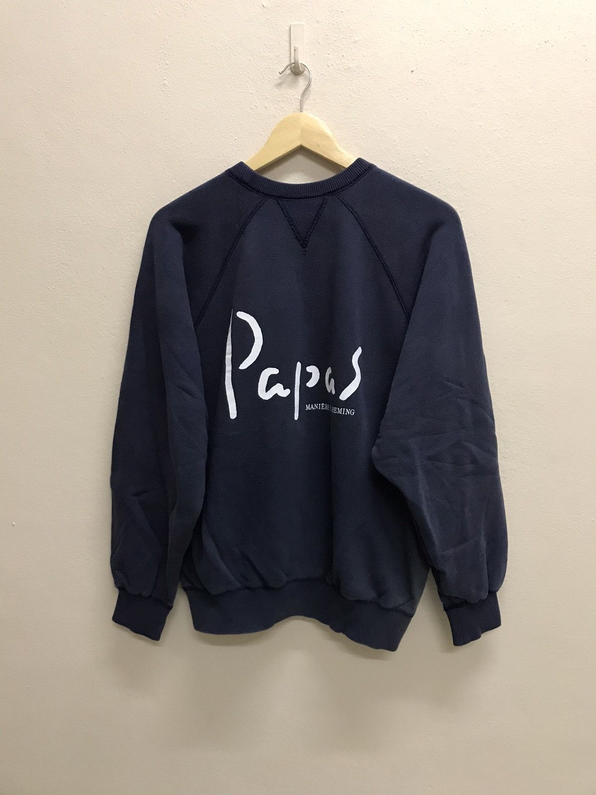 Japanese Brand VINTAGE 90s PAPAS CREWNECK BAGGY SWEATSHIRT Size US L / EU 52-54 / 3 - 6 Thumbnail