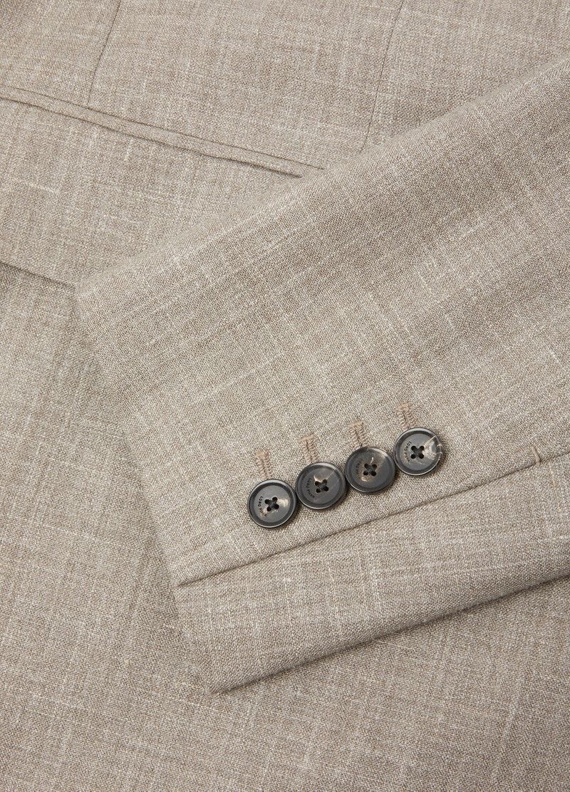 Loro Piana o1srvl11e0526 FAP3402 Everton Jacket in Beige Size US S / EU 44-46 / 1 - 7 Thumbnail