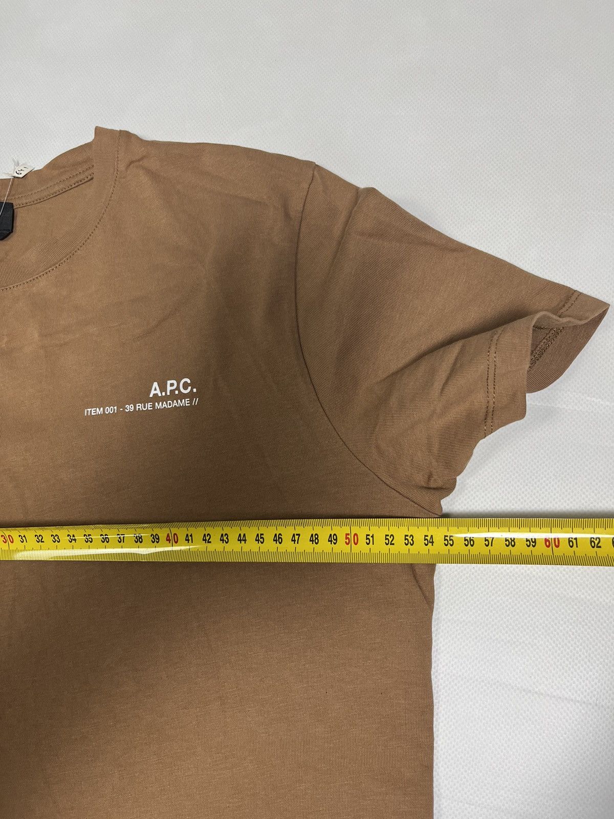 A.P.C. × Carhartt × Japanese Brand 🪵RARE🪵 A.P.C. Terracotta brown basic Tee shirt Size US M / EU 48-50 / 2 - 13 Thumbnail