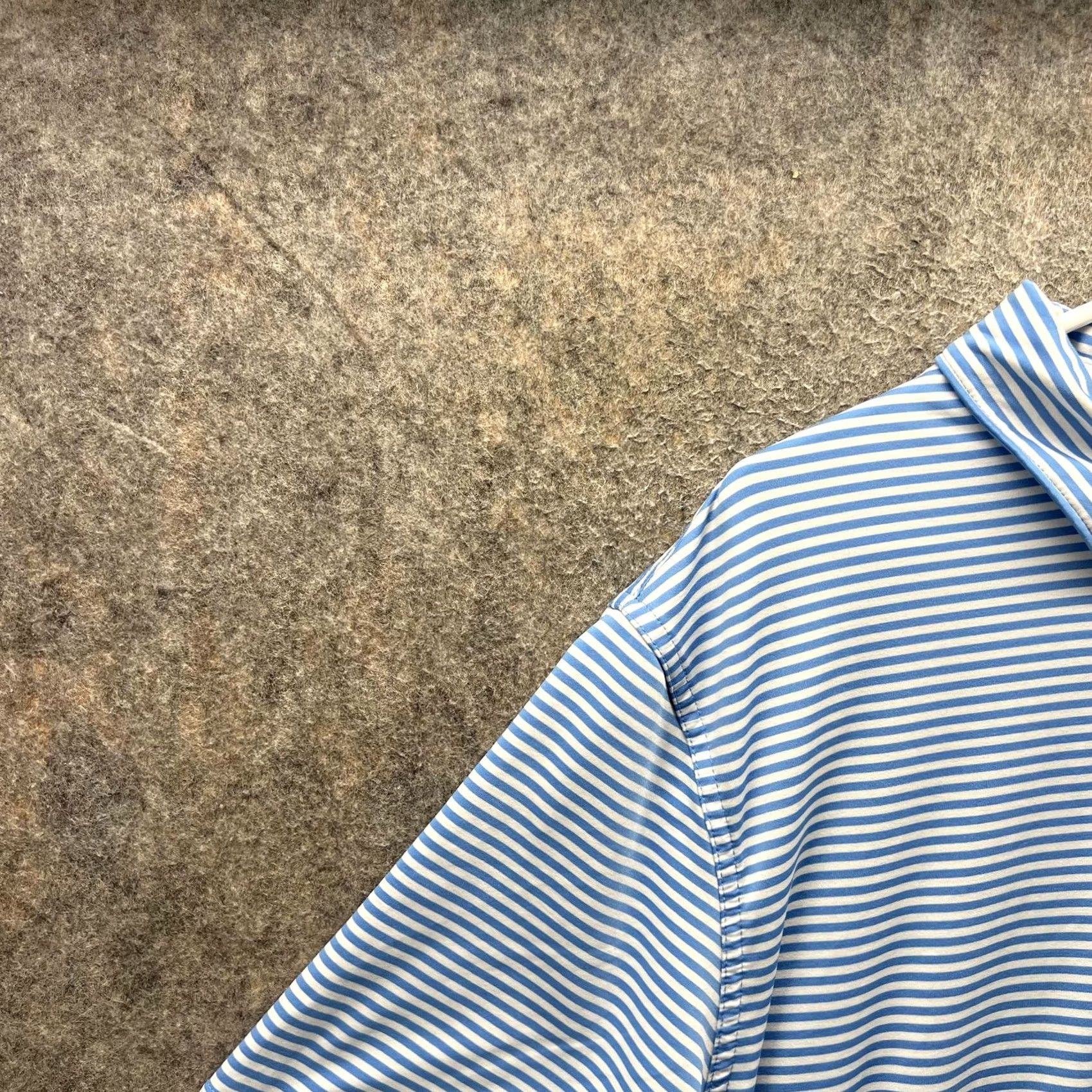 Vineyard Vines Vineyard Vines Polo Shirt Mens XL Blue Stripe Golf Performance Short Sleeve Casual Size US XL / EU 56 / 4 - 4 Thumbnail