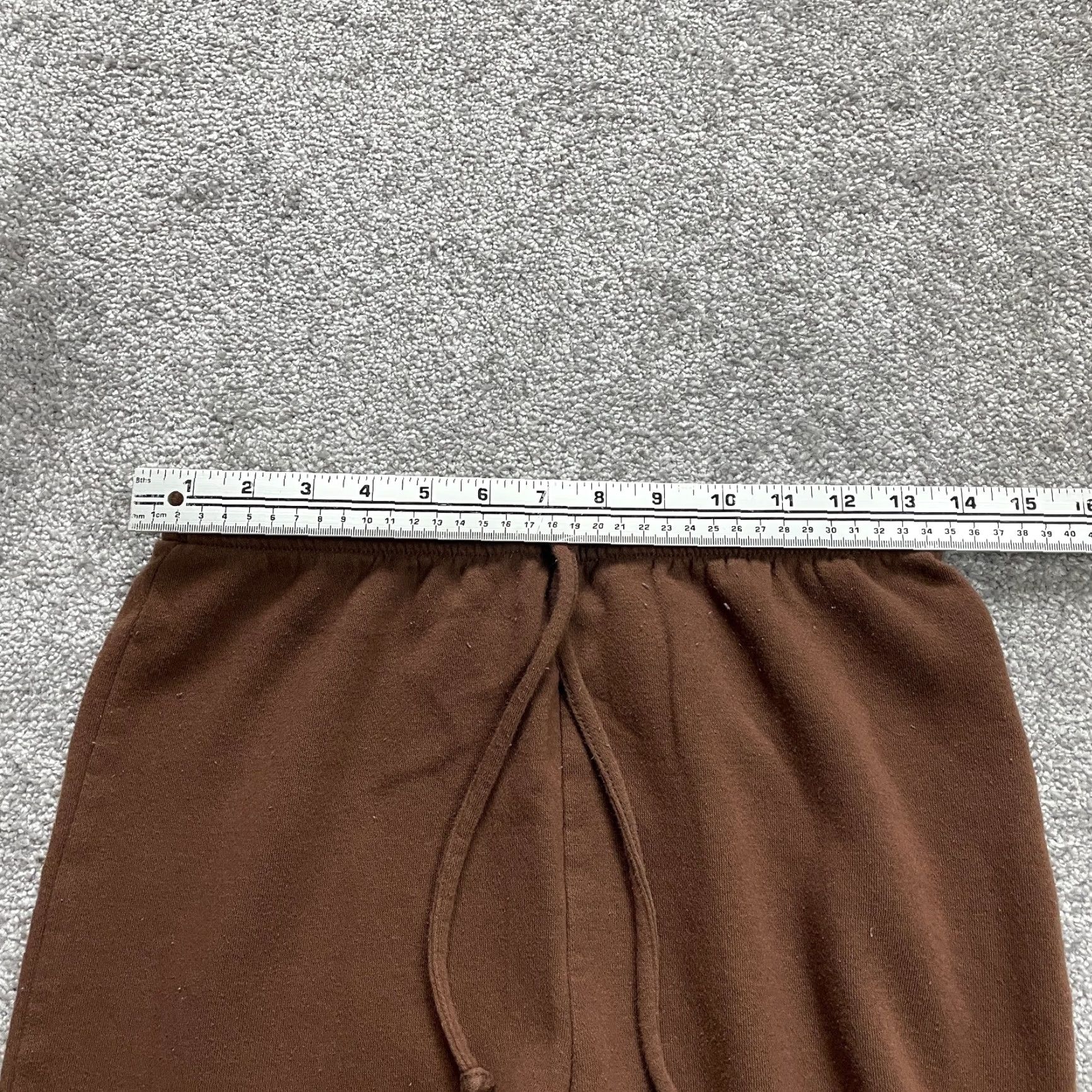 Blair Blair Sweatpants Womens Small Brown Solid Lounge 27x27 Straight Leg Soft Ladies Size 28" / US 6 / IT 42 - 5 Thumbnail