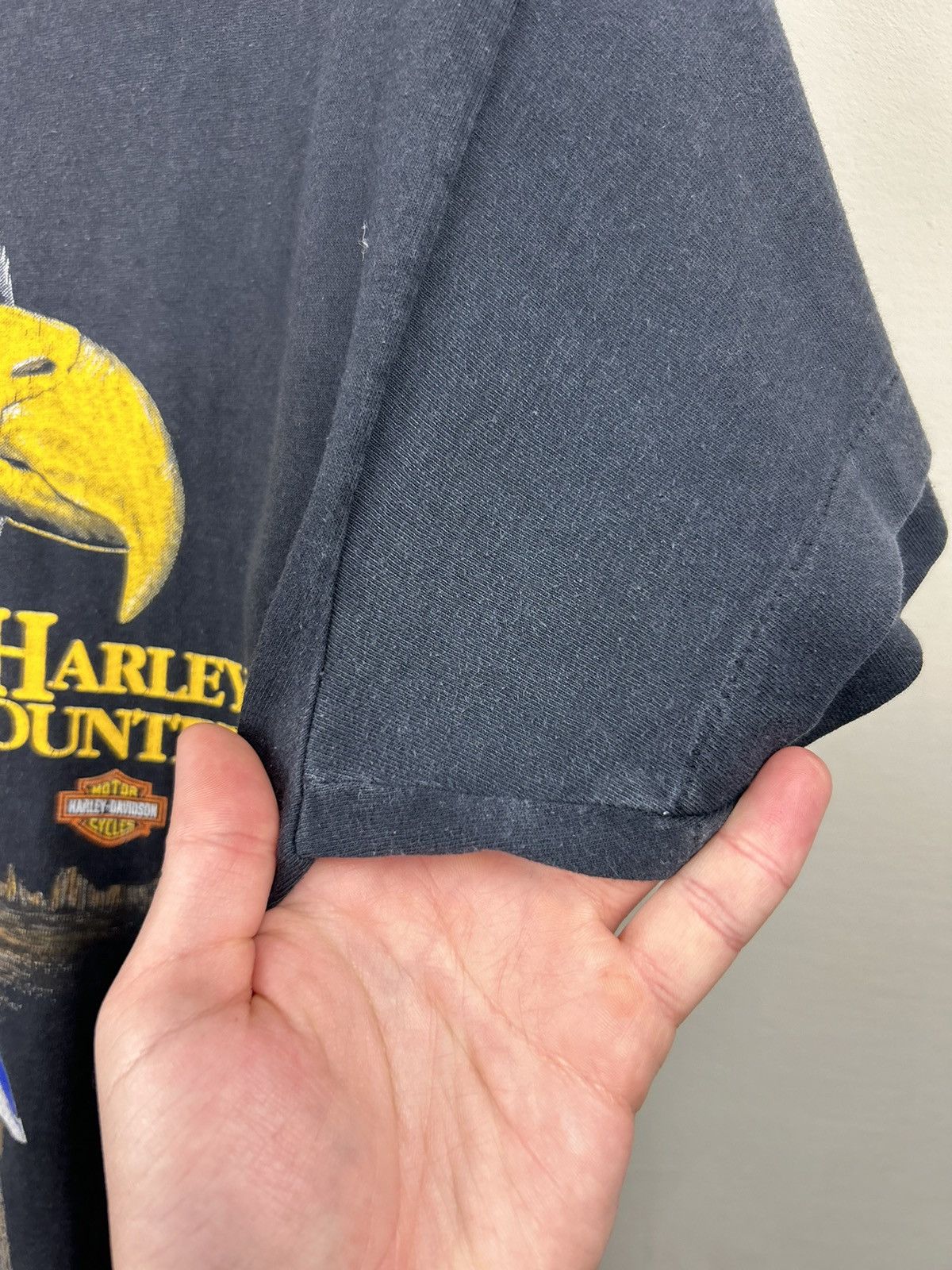 Harley Davidson VTG 90s Harley Davidson Daytona Beach Eagle Biker T shirt Size US M / EU 48-50 / 2 - 6 Thumbnail