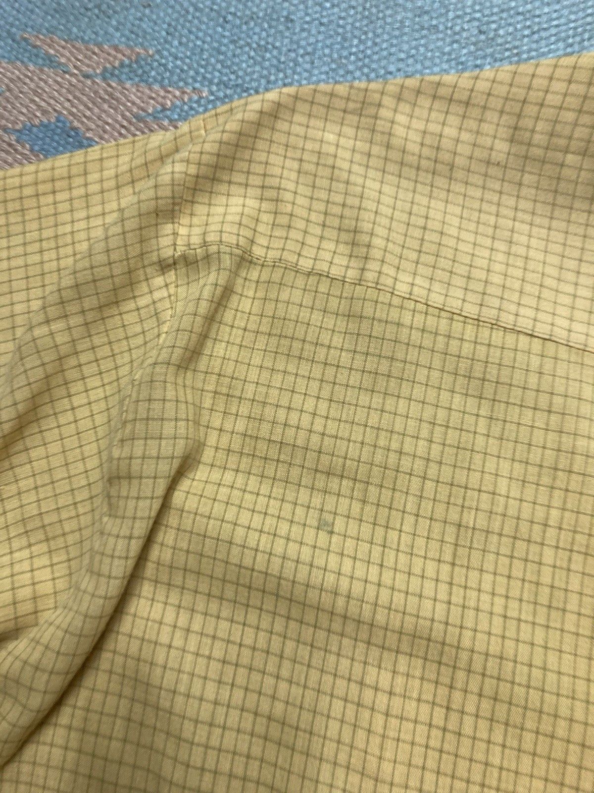 Vintage 70s long sleeve button shirt campus plaid lightweight XL Size US XL / EU 56 / 4 - 10 Thumbnail
