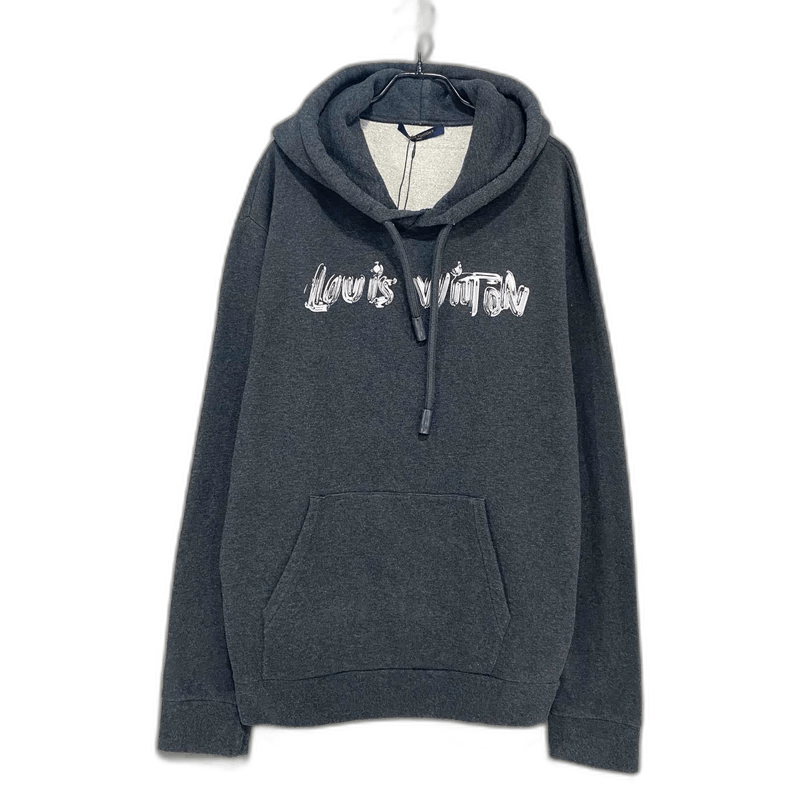 Louis Vuitton Louis Vuitton Black Hoodie with Logo-yf Size US L / EU 52-54 / 3 - 1 Thumbnail