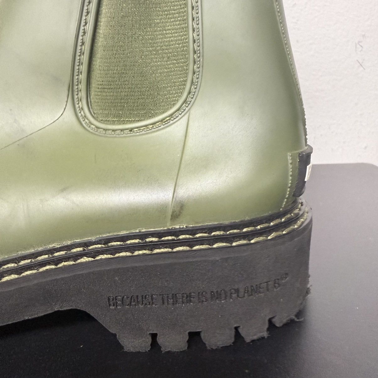 ECOALF Ecoalf Chelsea Boots Olive Green Size US 7.5 / EU 40-41 - 2 Thumbnail