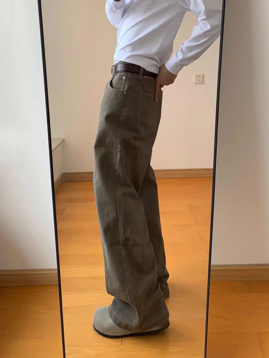 Japanese Brand × Jean Vintage Street Coffee Casual Jeans Size US 32 / EU 48 - 3 Thumbnail