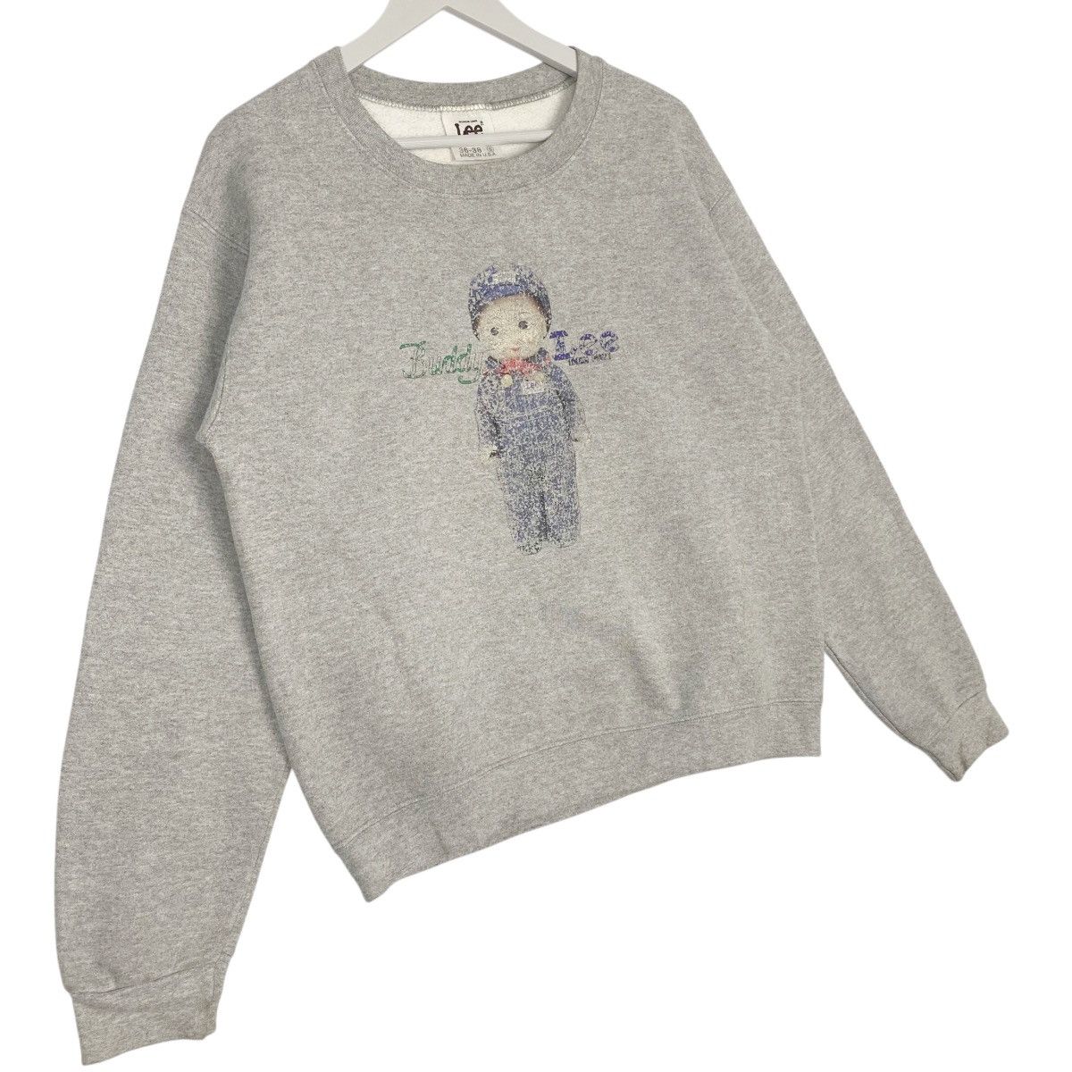 Other Vintage Lee Printed Crewneck Sweatshirt Gray Pullover Size S Size US S / EU 44-46 / 1 - 3 Thumbnail