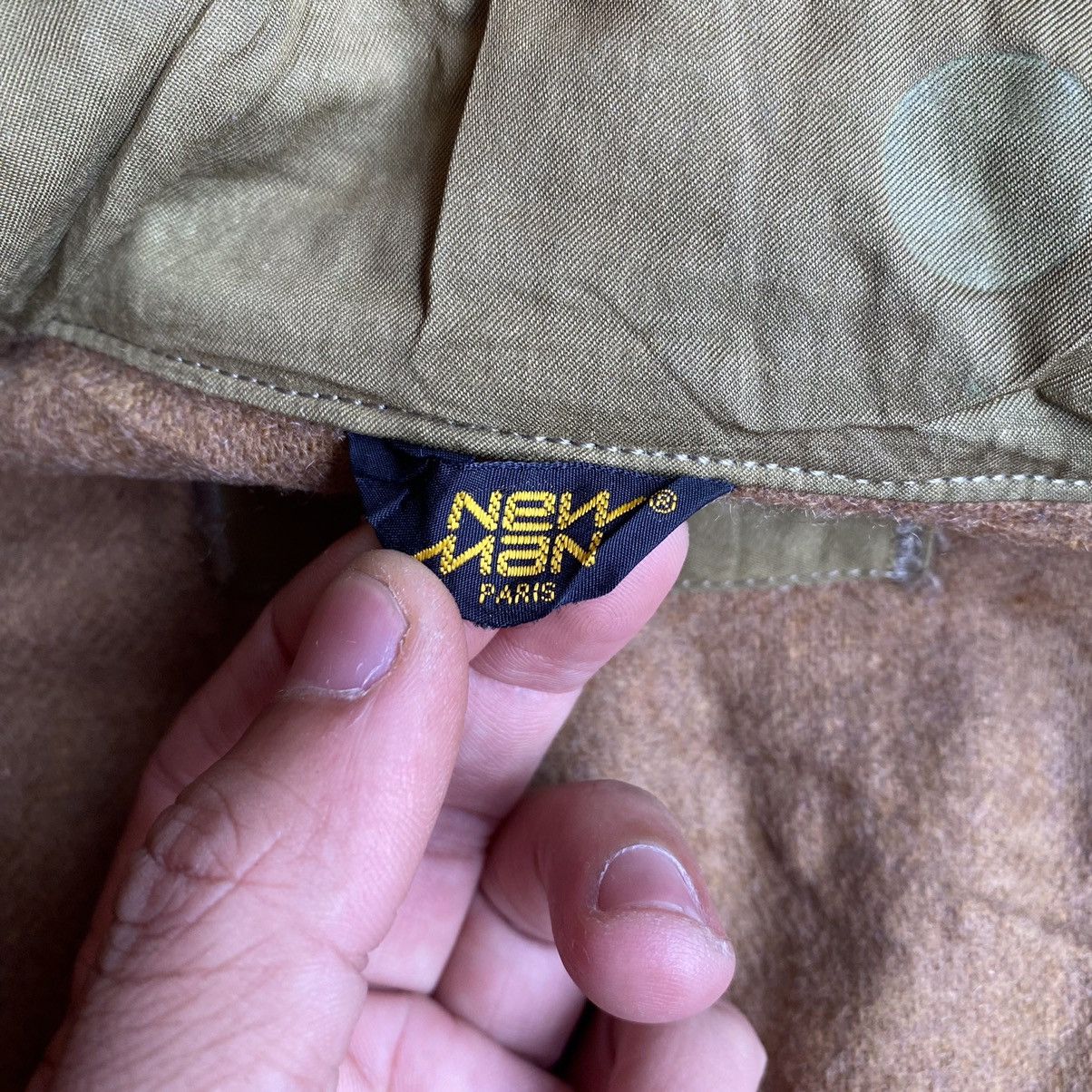 Japanese Brand × Vintage Vintage New Man Paris Bikers Flight Jacket Size US M / EU 48-50 / 2 - 9 Thumbnail
