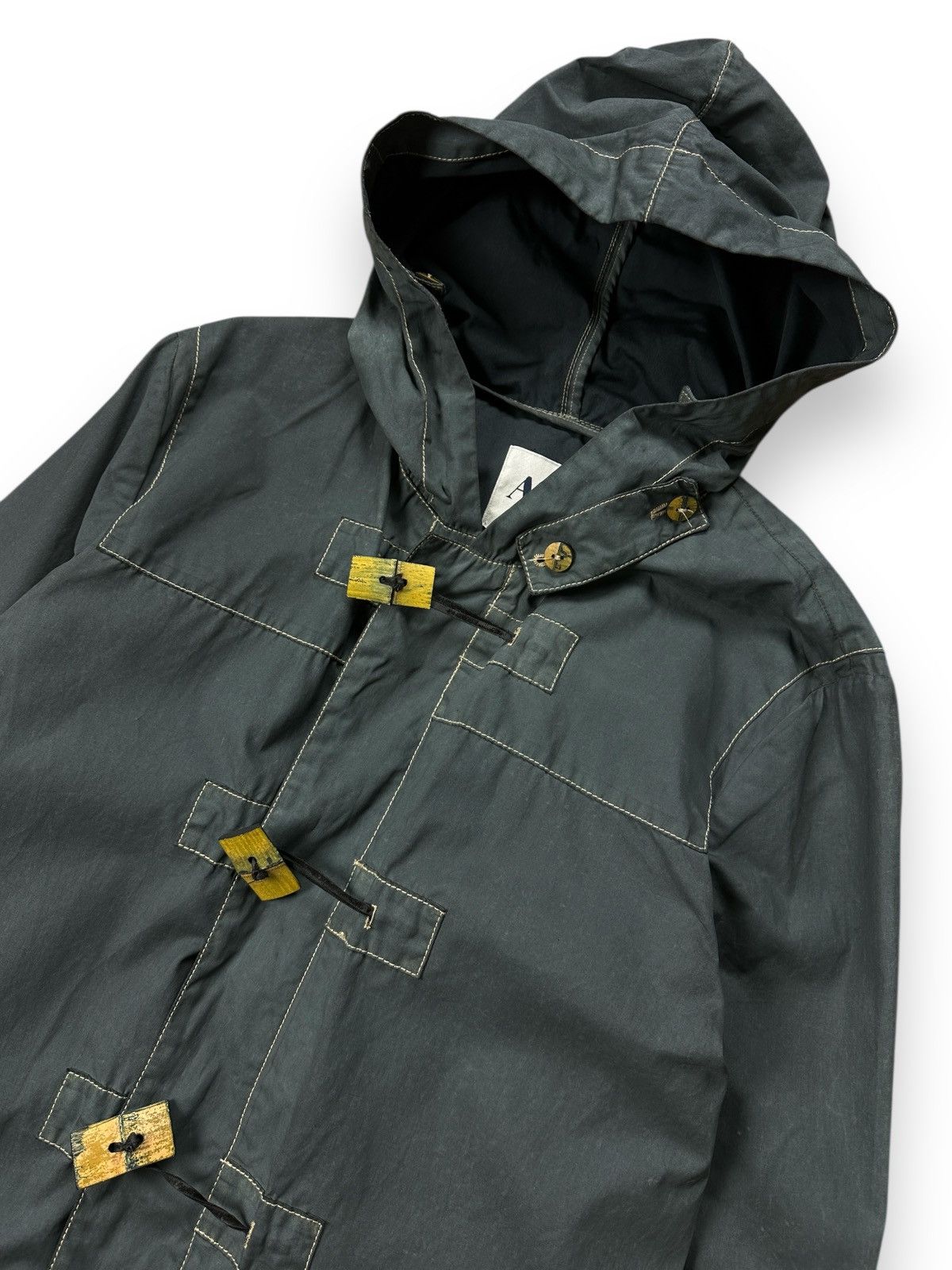 Acne Studios Acne Studios Wailer Man SS09 Waxed Parka Jacket Size 52 Size US L / EU 52-54 / 3 - 2 Thumbnail