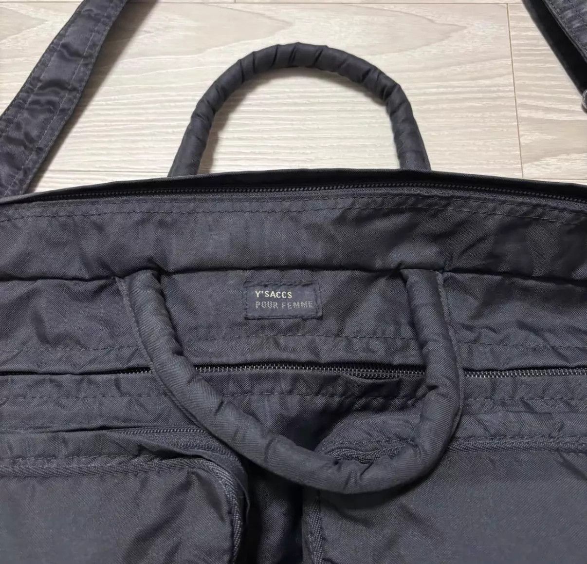 Yohji Yamamoto Yohji Yamamoto Big Pocket Crossbody Bag 30x49 Size ONE SIZE - 3 Thumbnail