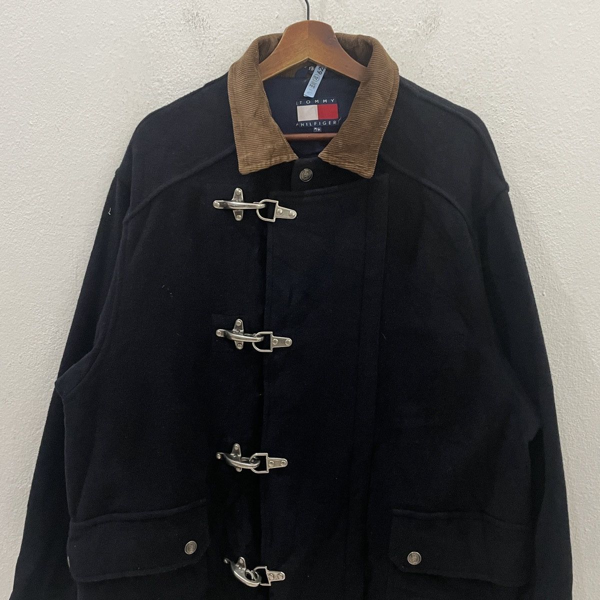 Tommy Hilfiger Vintage Tommy Hilfiger Trench Coat Jacket Size US XL / EU 56 / 4 - 4 Thumbnail