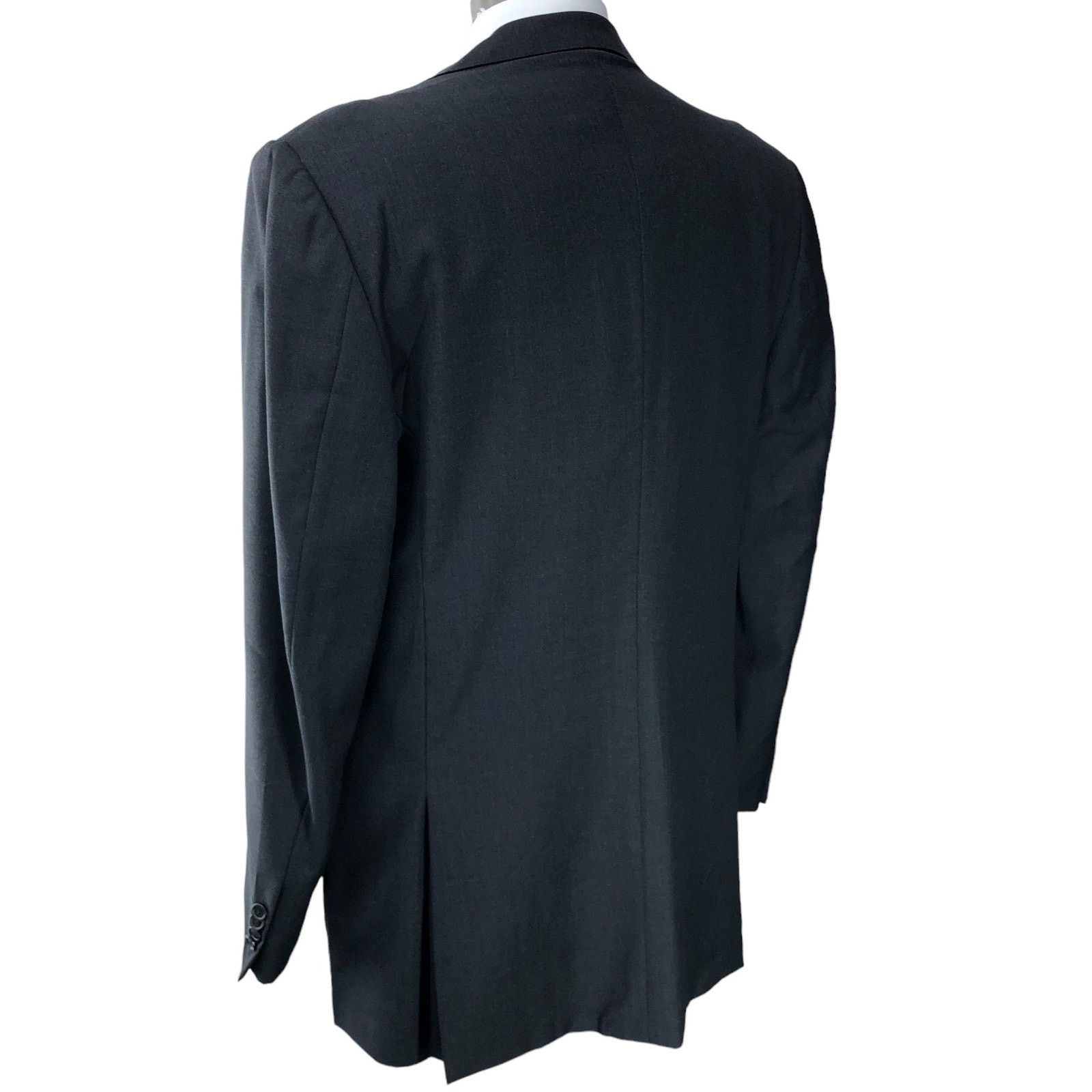 Ermenegildo Zegna Ermenegildo Zegna Mens Size 44L Sportcoat Jacket Blazer Gray Size 44L - 7 Thumbnail