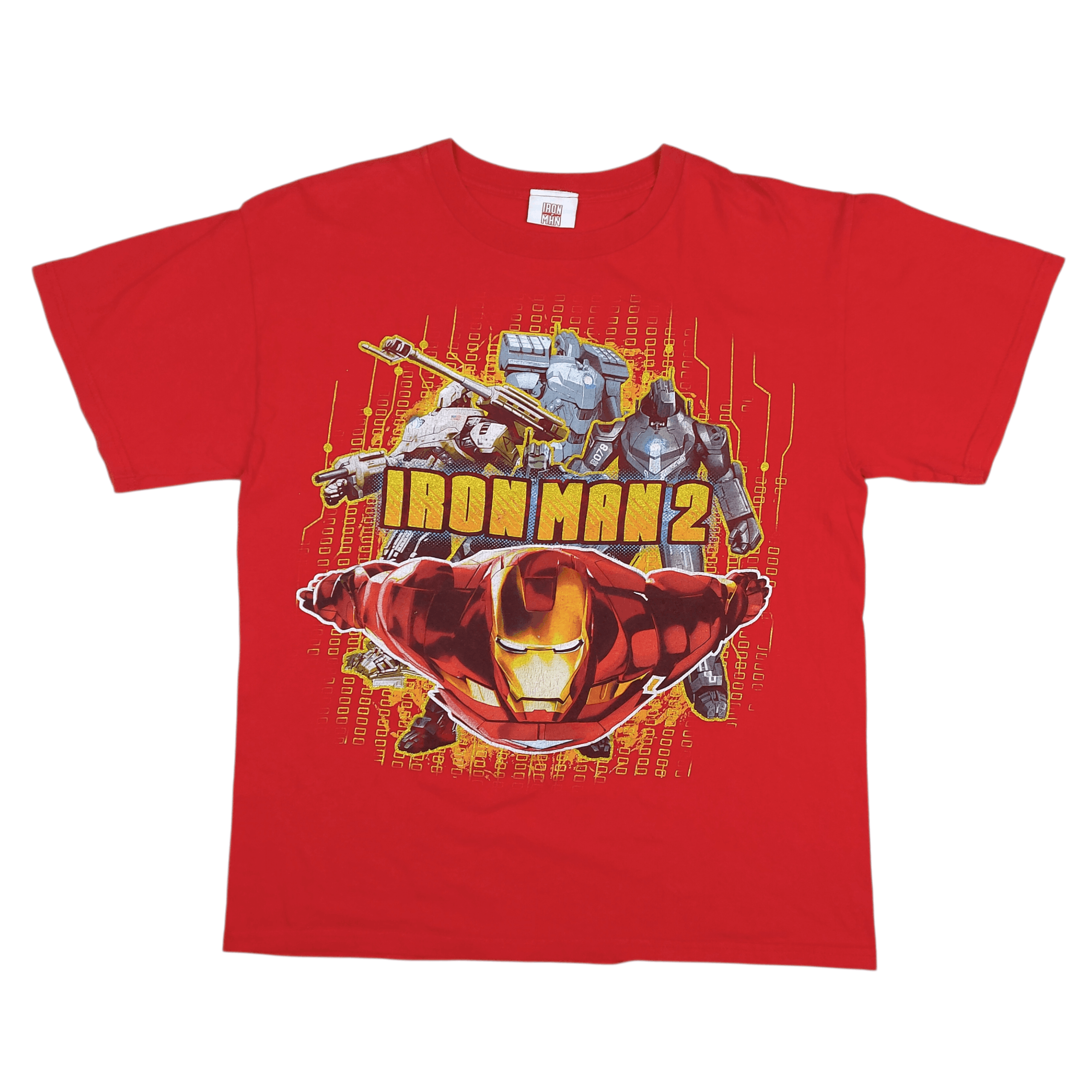 Marvel Comics Official 2010 Iron Man 2 Flim Movie Gold Glitter Marvel TEE Size US M / EU 48-50 / 2 - 1 Thumbnail