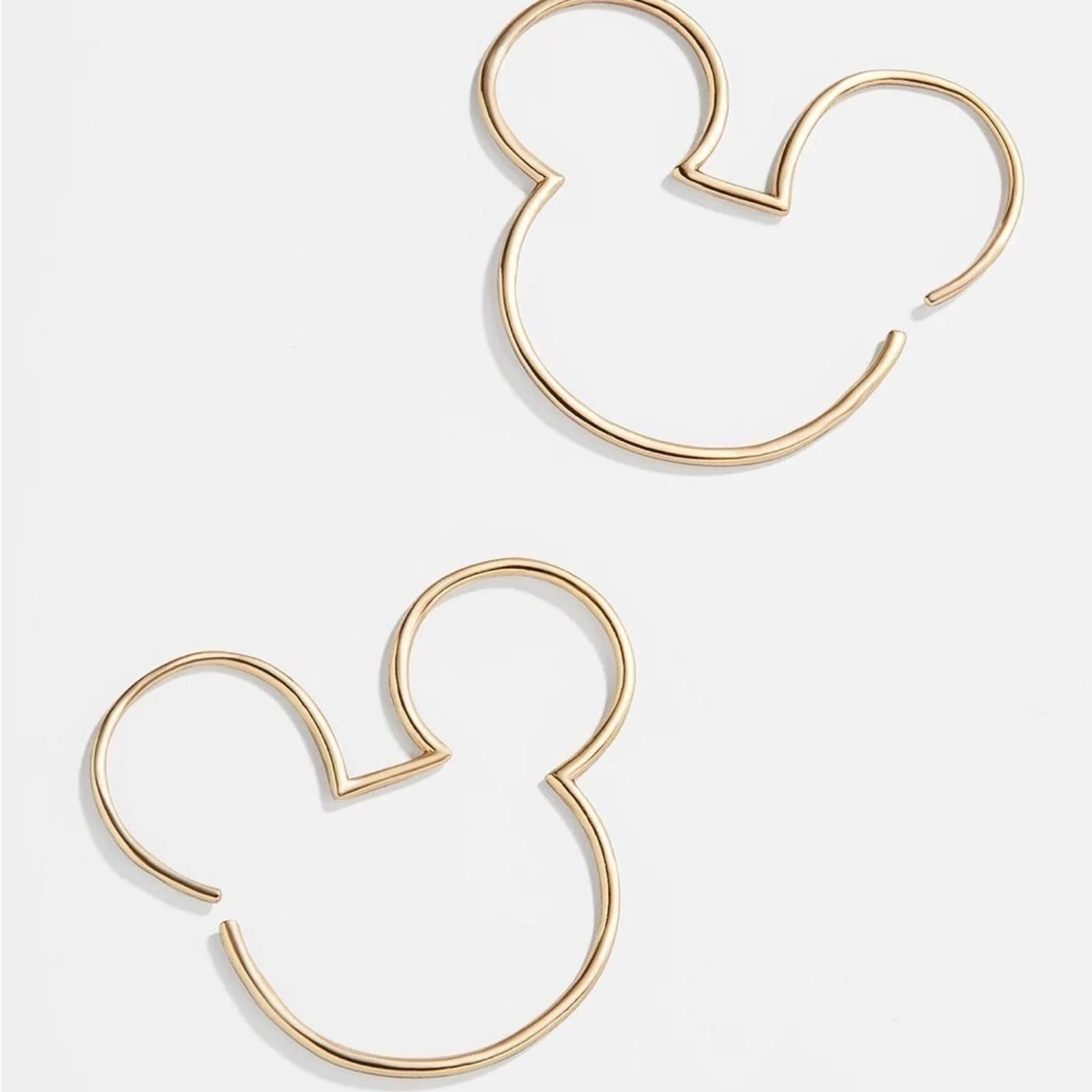 Designer Disney Mickey Mouse Hoop Earrings NWT Size ONE SIZE - 5 Thumbnail