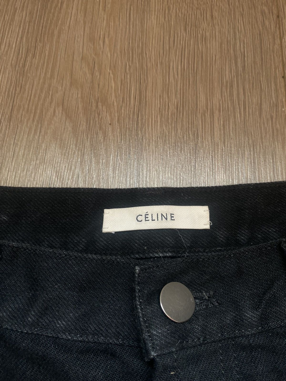 Celine FW20 Studded Dylan Flare Denim Jeans 29 Size US 32 / EU 48 - 3 Thumbnail