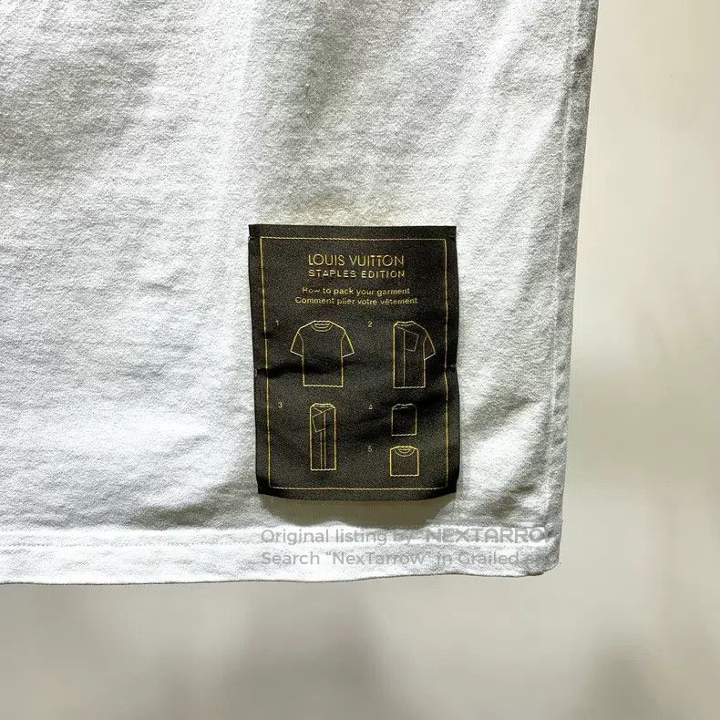 Louis Vuitton Louis Vuitton Solid Crew Neck Pullover Instruction Label S Size US S / EU 44-46 / 1 - 6 Thumbnail