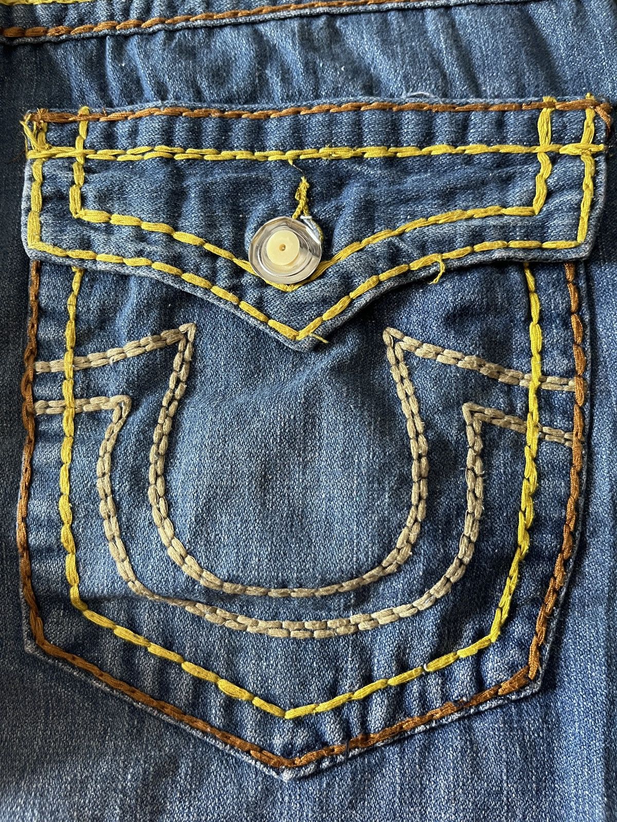 True Religion True Religon Section Joey Row Seat jeans Size US 34 / EU 50 - 7 Thumbnail