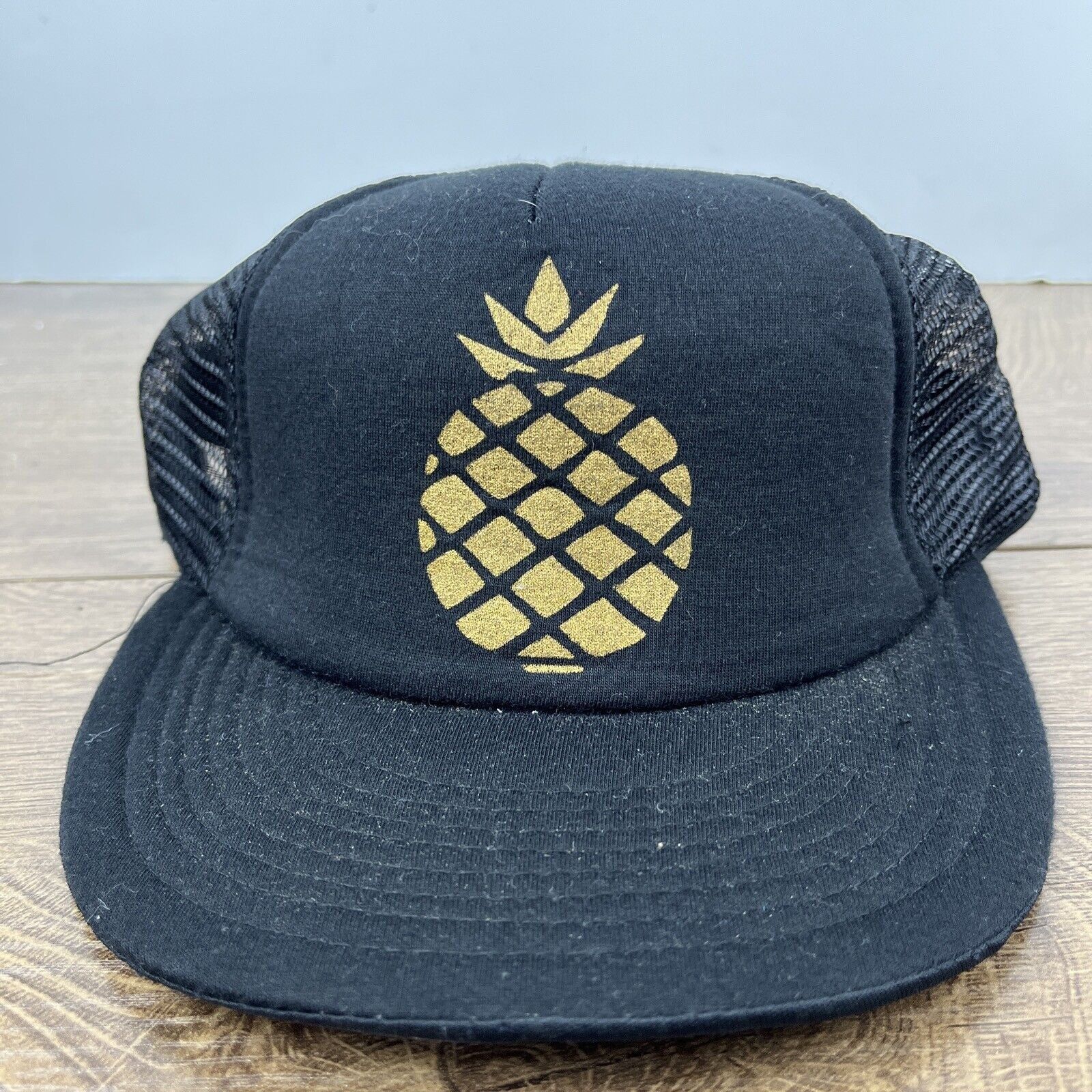 Other Pineapple Hat Pineapple Hat Black Hat Adjustable Snapback Ad Size ONE SIZE - 4 Thumbnail