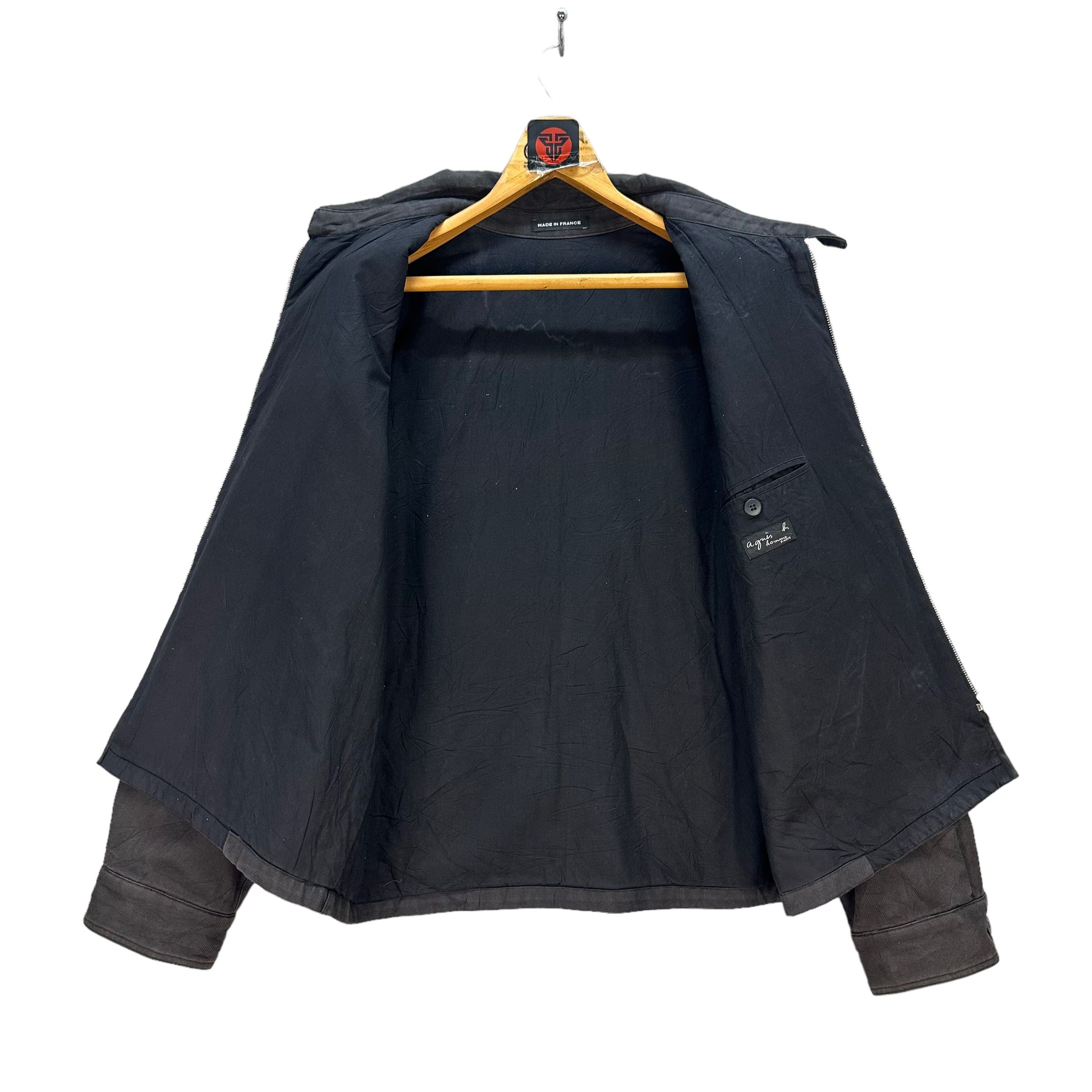 agnes b. AGNES B HOMME PARIS FOUR POCKET CHORE JACKET #7600-156 Size US M / EU 48-50 / 2 - 7 Thumbnail