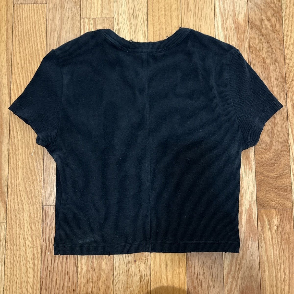 Alexander Wang alexander wang distressed baby tee Size XS / US 0-2 / IT 36-38 - 2 Thumbnail