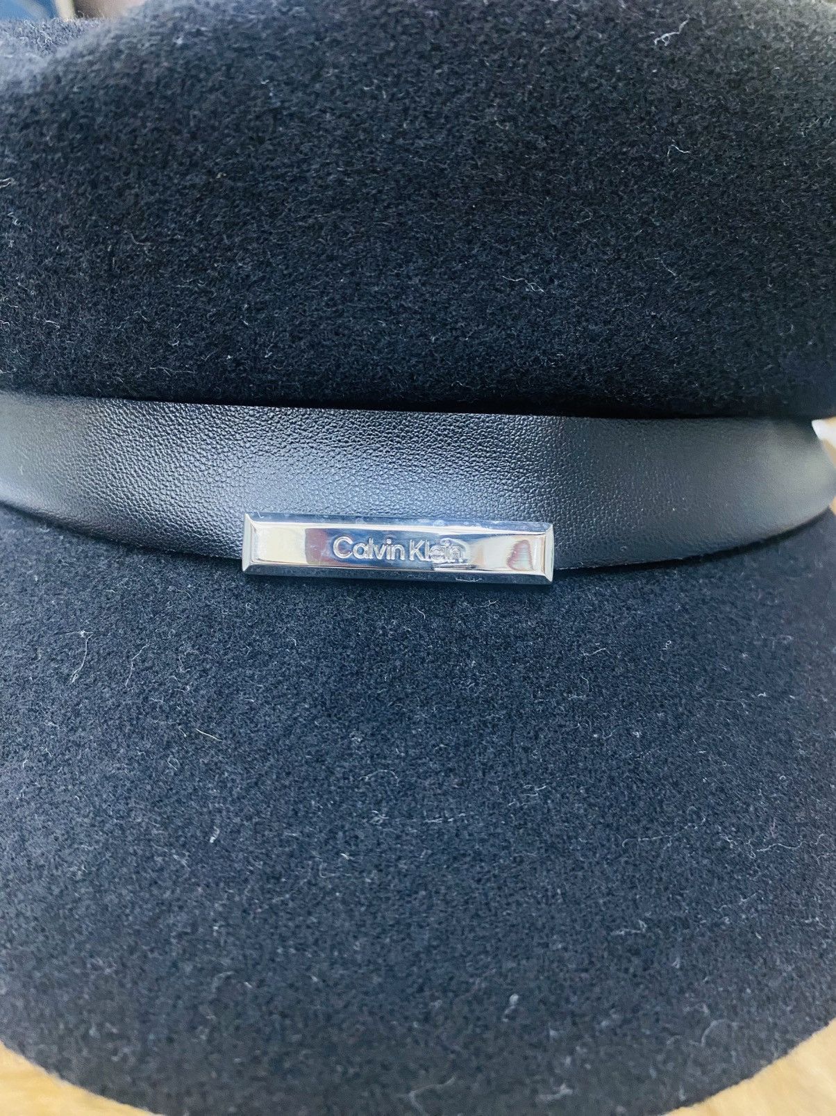 Calvin Klein Calvin Klien Wool Flat Cap Focused Baker Hat Size ONE SIZE - 3 Thumbnail