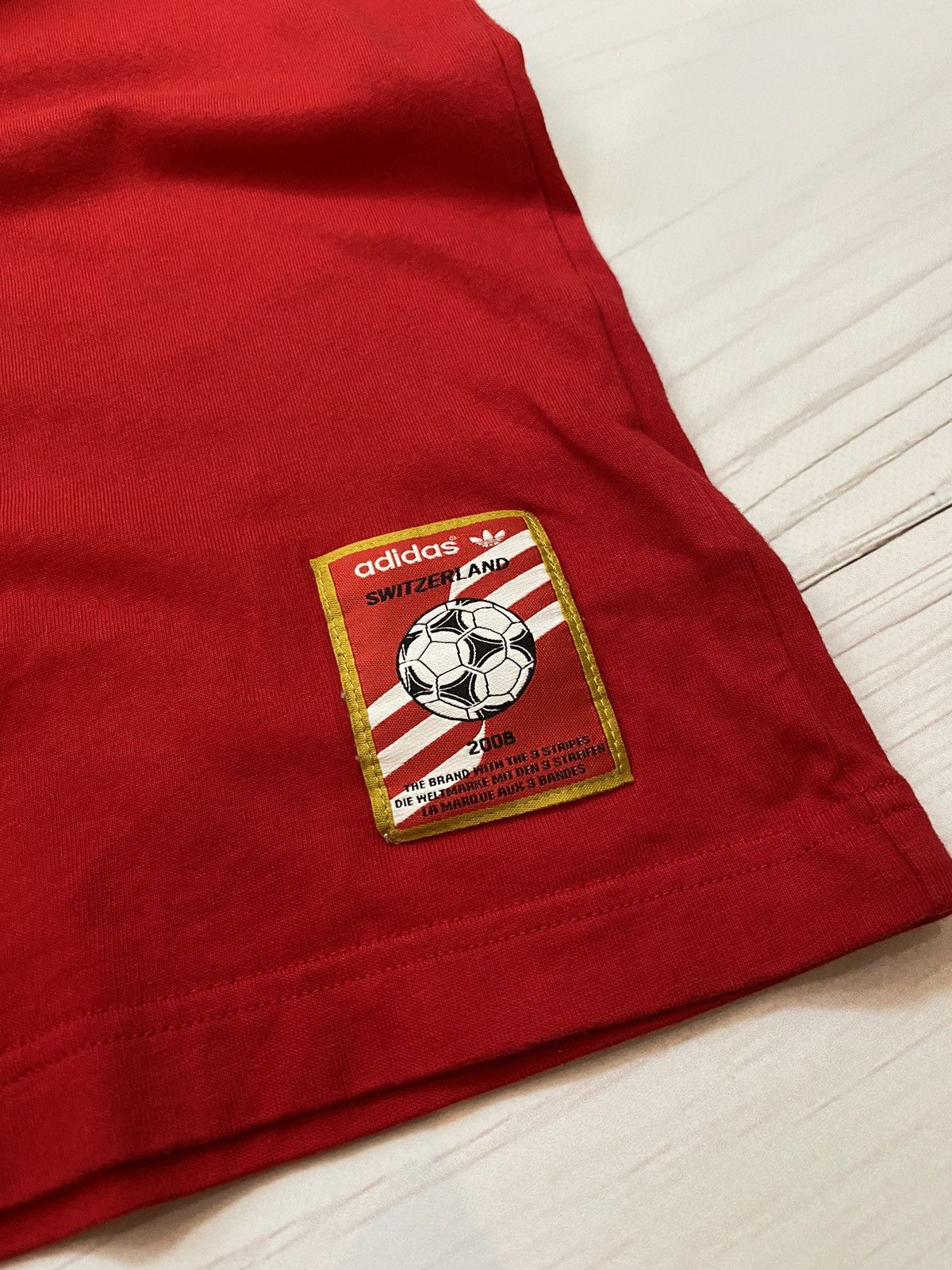 Adidas × Vintage Vintage Suisse National Team Soccer Shirt Football Jersey Size US L / EU 52-54 / 3 - 5 Thumbnail