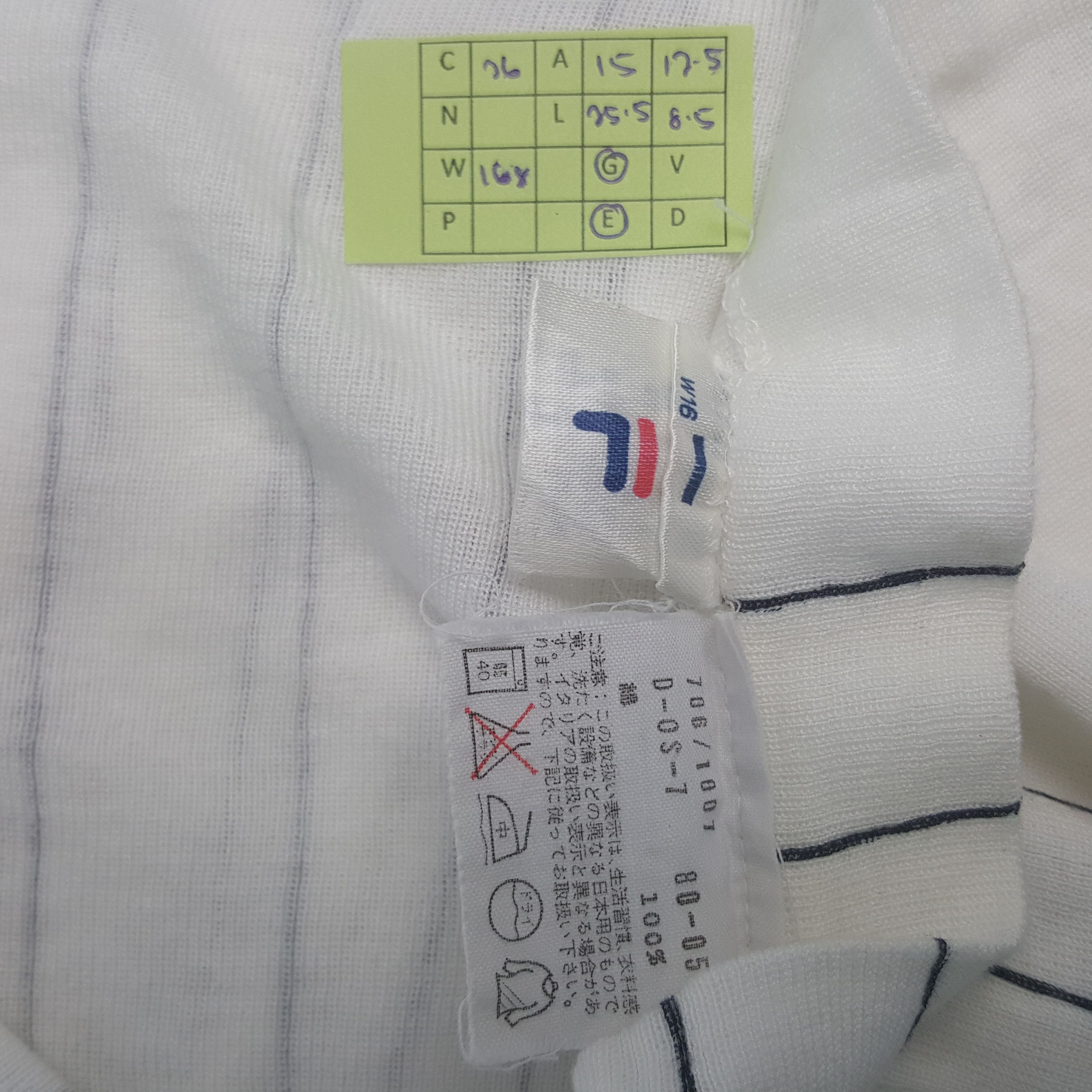 Fila Vintage Fila Bjorn Borg Tennis Sports Polos RR26 Size US XS / EU 42 / 0 - 6 Thumbnail