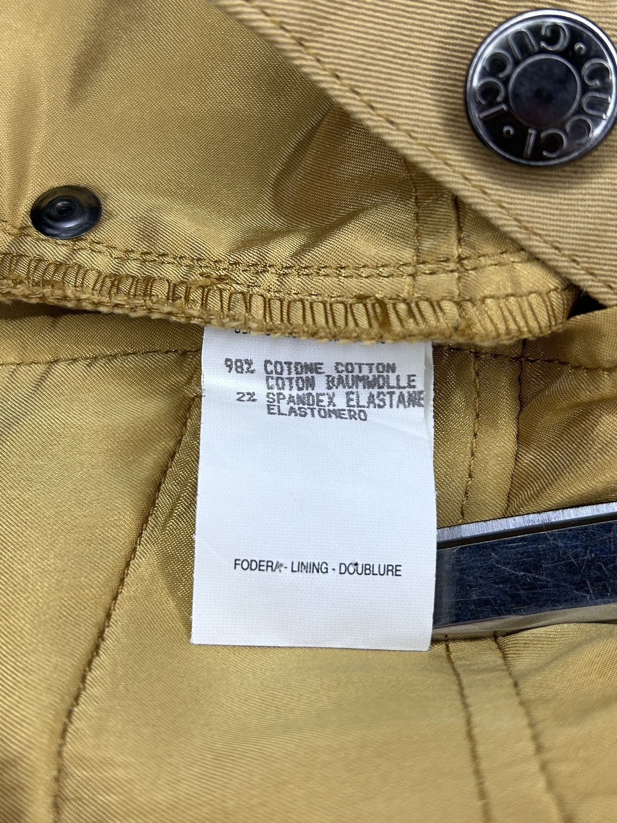 Gucci S/S 00 by Tom Ford Bow Detail Trousers Size 28" / US 6 / IT 42 - 10 Thumbnail