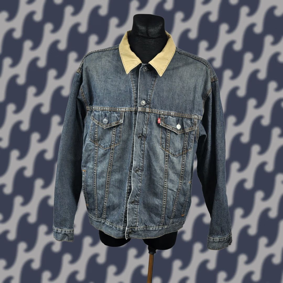 Levi's Levi's Jacket Denim 70518 XL Cotton Lined Vintage? No. 70518 XL Denim Jacket Men Large Blue Outdoor Casual 70518 XL Levi's Jeans Jacket Size US XL / EU 56 / 4 - 1 Thumbnail