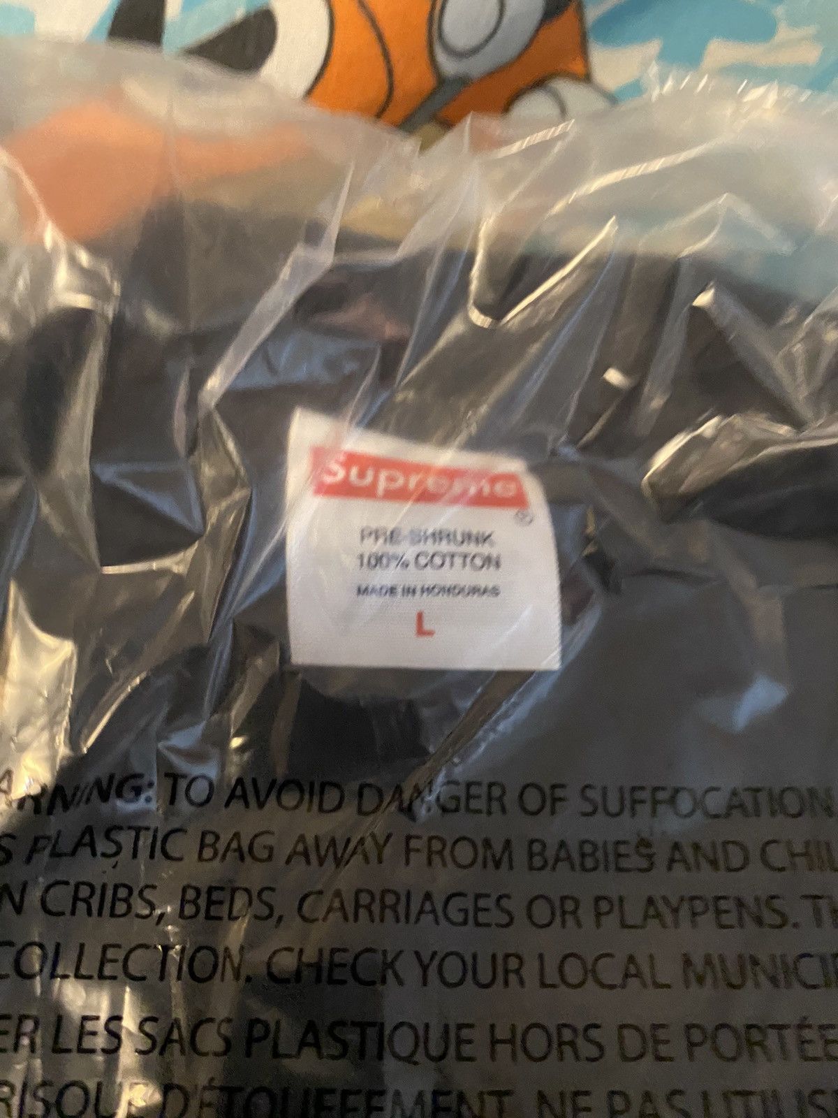 Supreme Supreme Fuck Money Tee Size Large Black Size US L / EU 52-54 / 3 - 5 Thumbnail