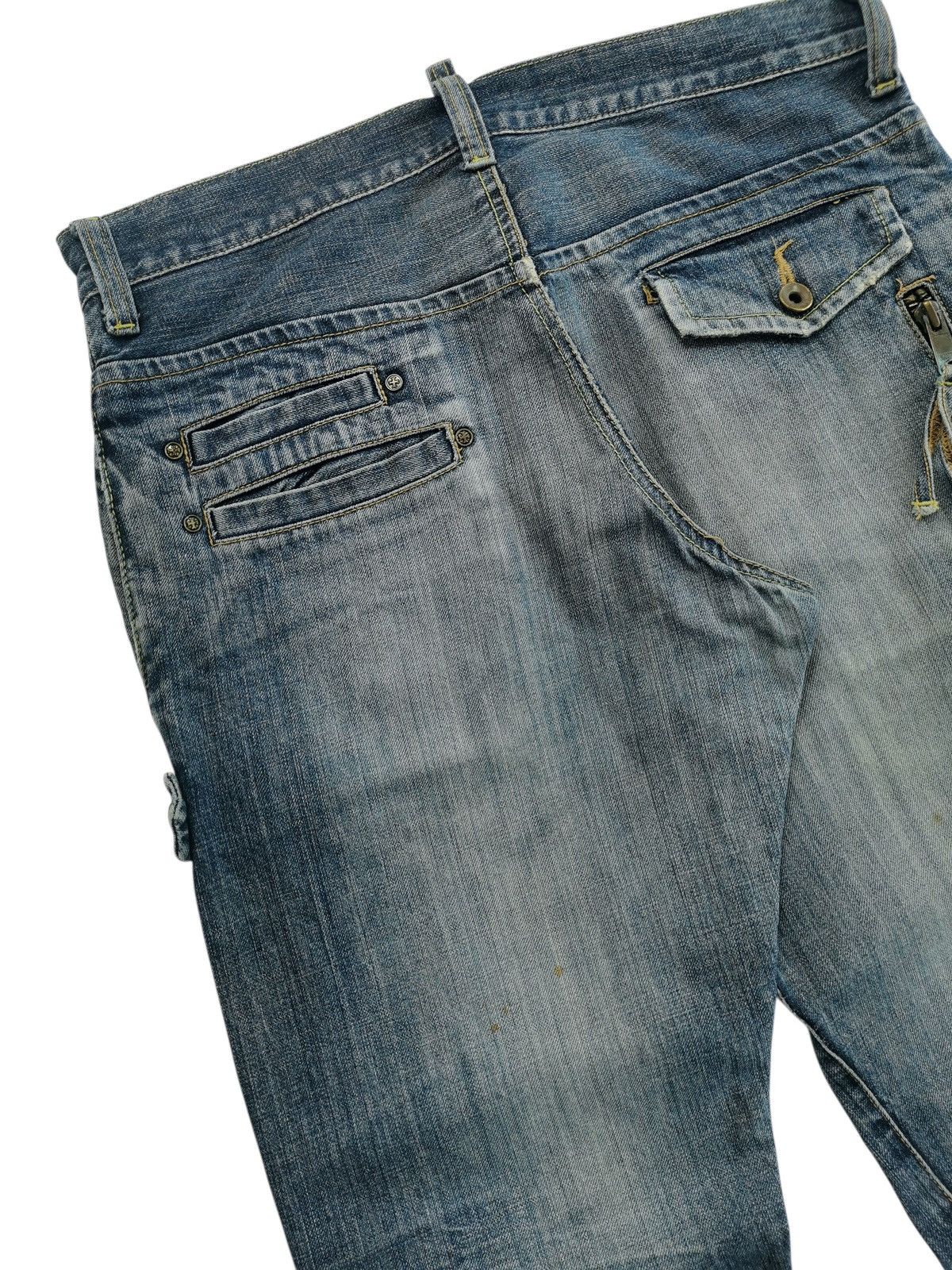 Michel Klein Avantgarde Michel Klein Homme Multipockets, Denim Jeans Size US 32 / EU 48 - 8 Thumbnail