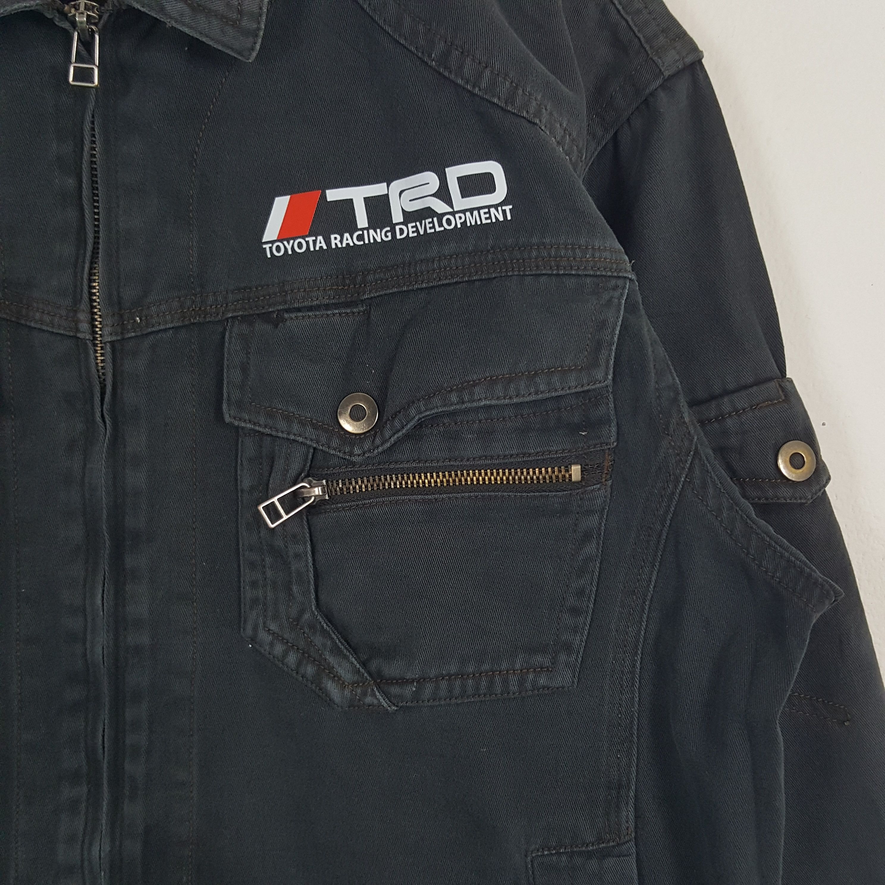 Japanese Brand × Vintage Vintage Toyota Racing Development TRD Japan Custom Jacket Size US L / EU 52-54 / 3 - 4 Thumbnail