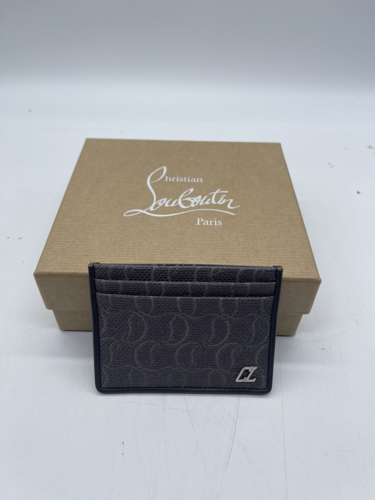Christian Louboutin Christian Louboutin JACQUARD MONO CL/HAPPY RUI card holder Size ONE SIZE - 1 Thumbnail