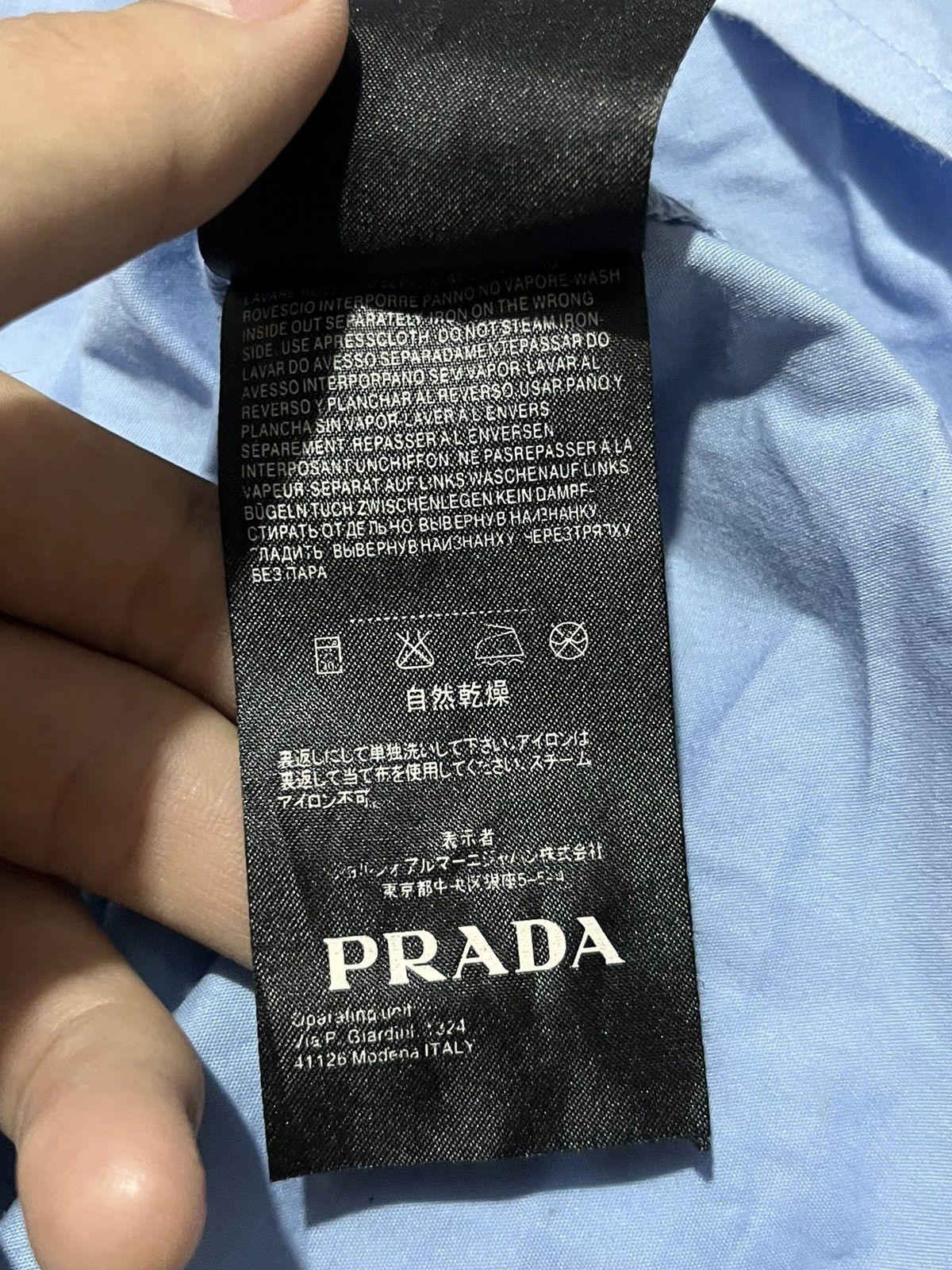 Prada PRADA BLUE/ RED LINE WOMEN SHIRT Size US S / EU 44-46 / 1 - 6 Thumbnail