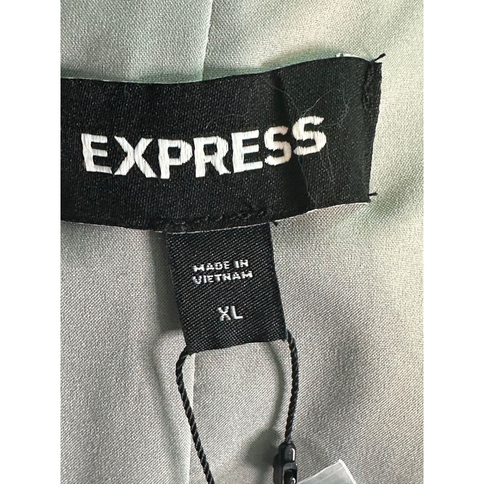 Express Express silver buttoned vest size XL Size XL / US 12-14 / IT 48-50 - 3 Thumbnail