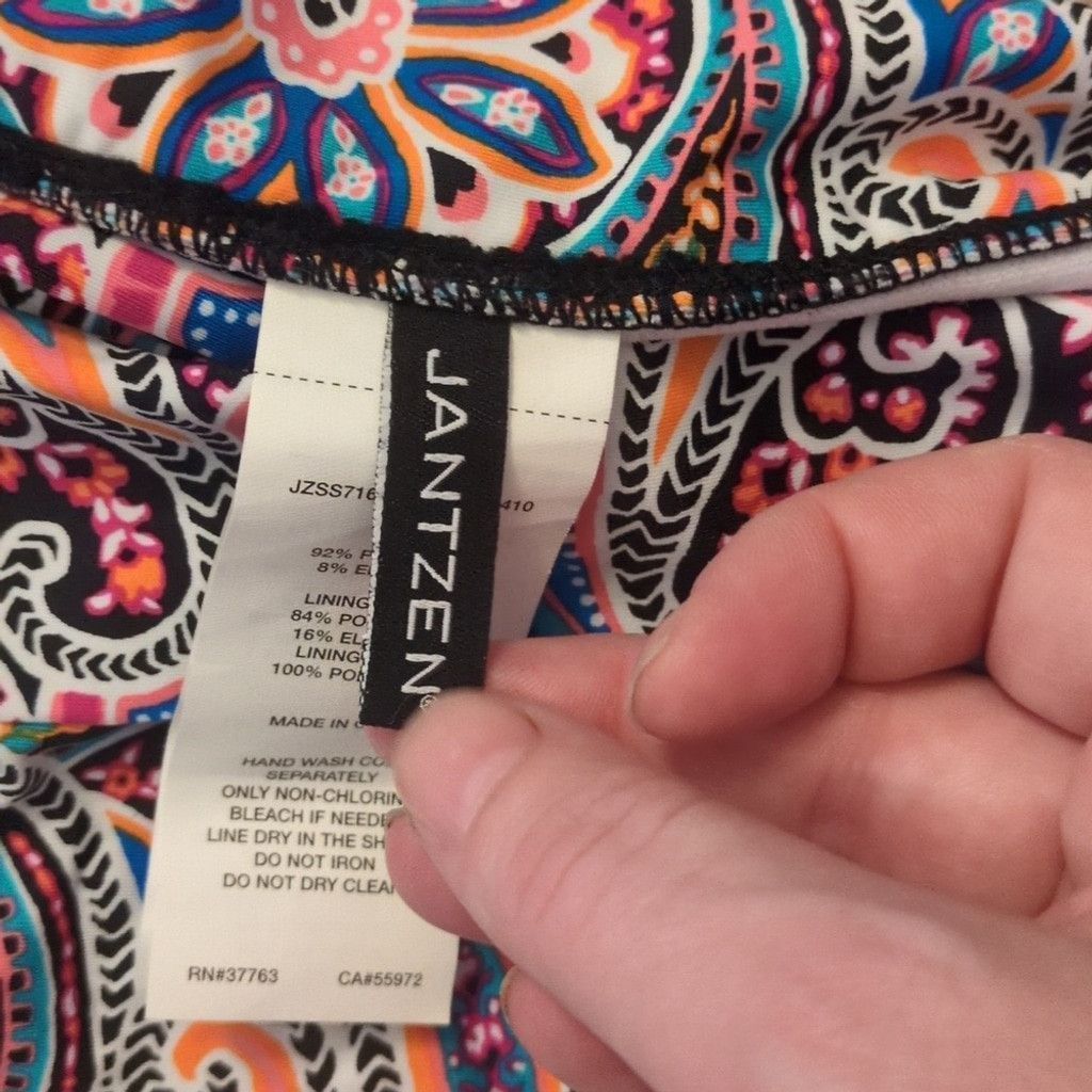Jantzen Jantzen Paisley swim bottoms size 12 Size ONE SIZE - 4 Thumbnail