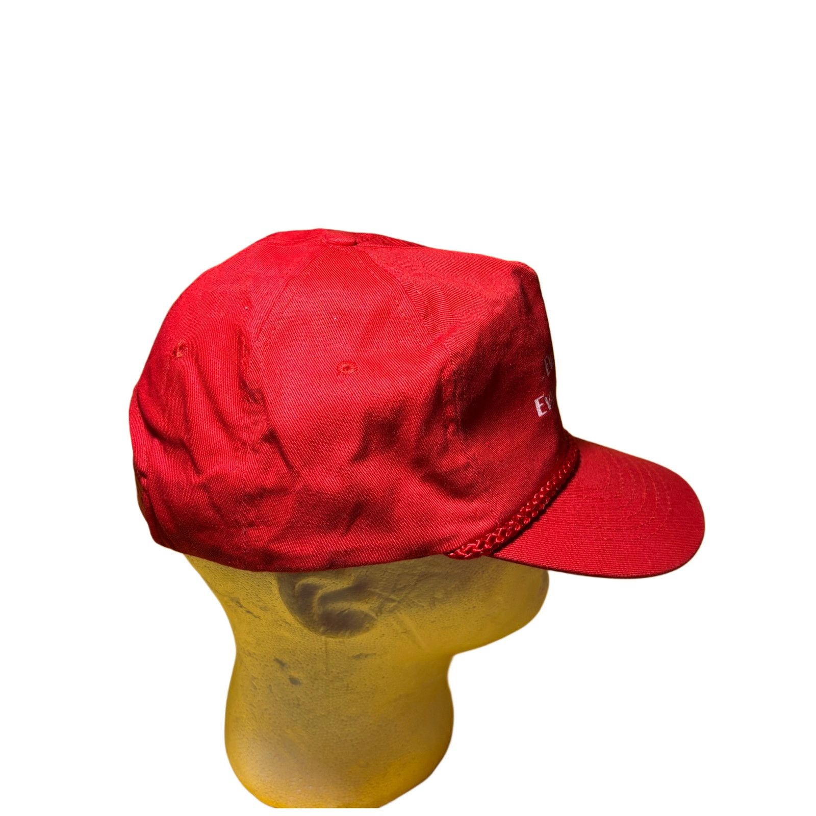 Other Emergency Evacuation Team Vintage Style Red Rope Hat Size ONE SIZE - 4 Thumbnail