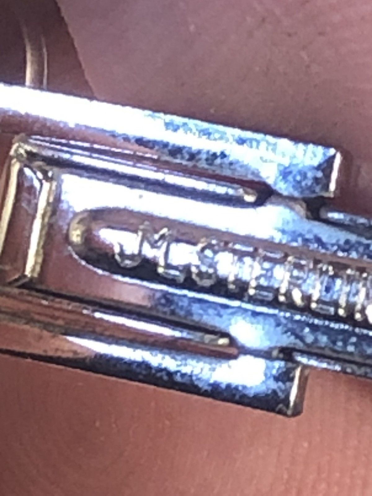 Vintage Gentleman’s Vintage JML Sterling art deco etched cuff links Size ONE SIZE - 8 Thumbnail