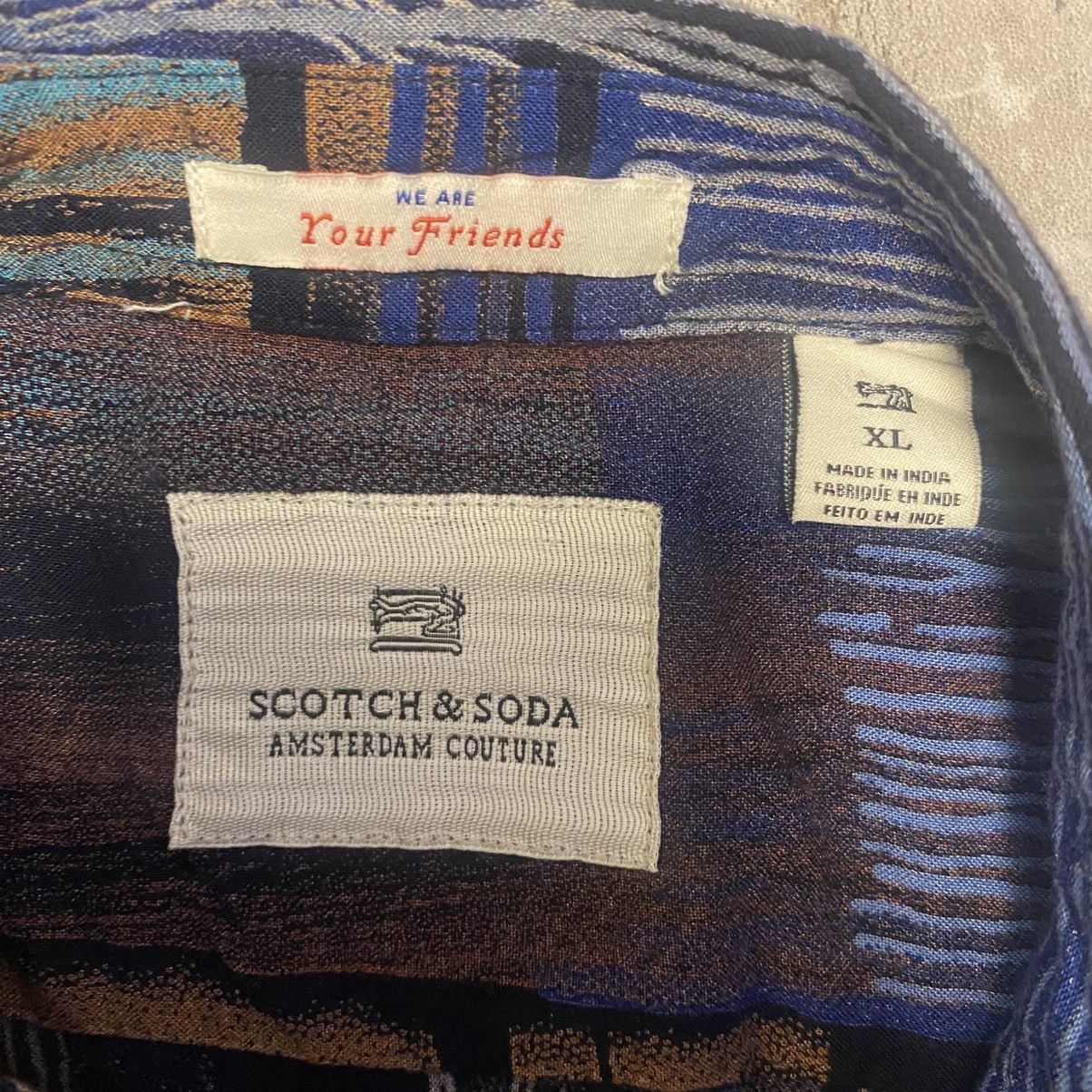 Scotch & Soda Men’s short sleeve button-down Size US XL / EU 56 / 4 - 3 Thumbnail