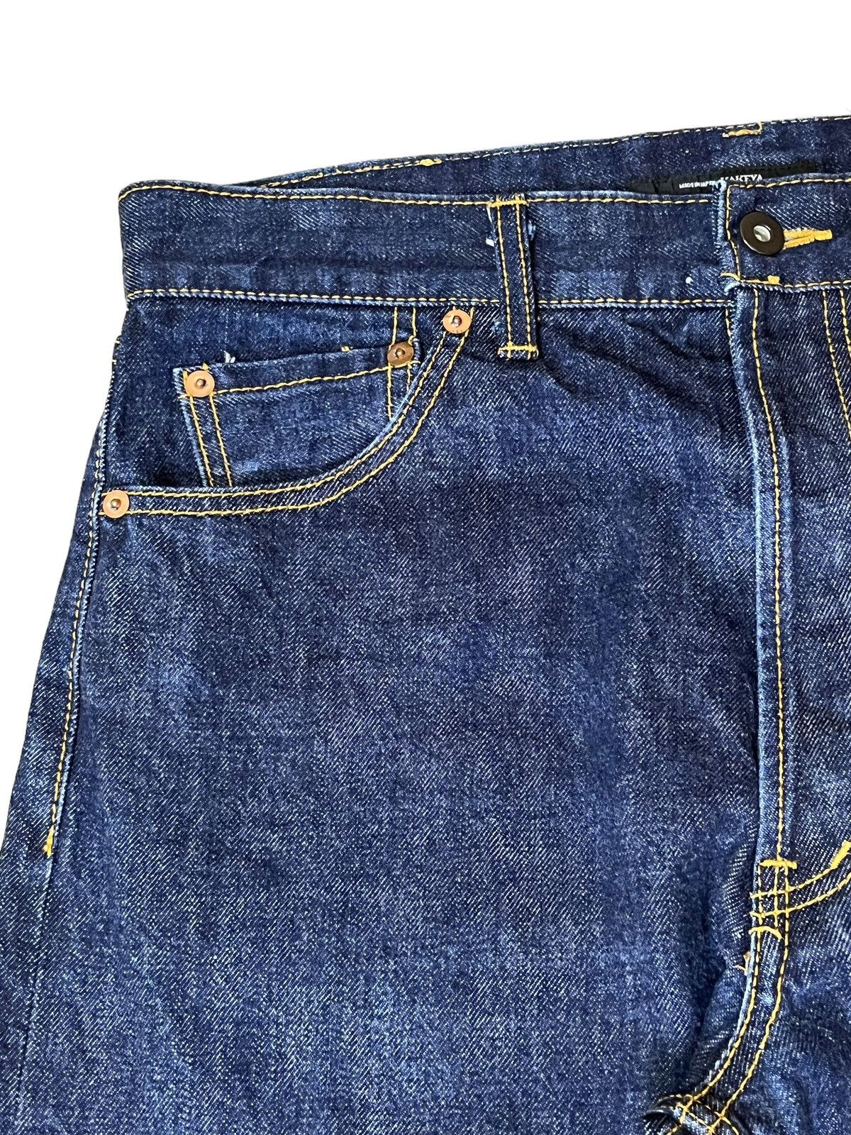Toyo Enterprises JAPANESE AKAMIMI “KAKEYA”REDLINE SELVEDGE JEANS Size US 33 - 5 Thumbnail