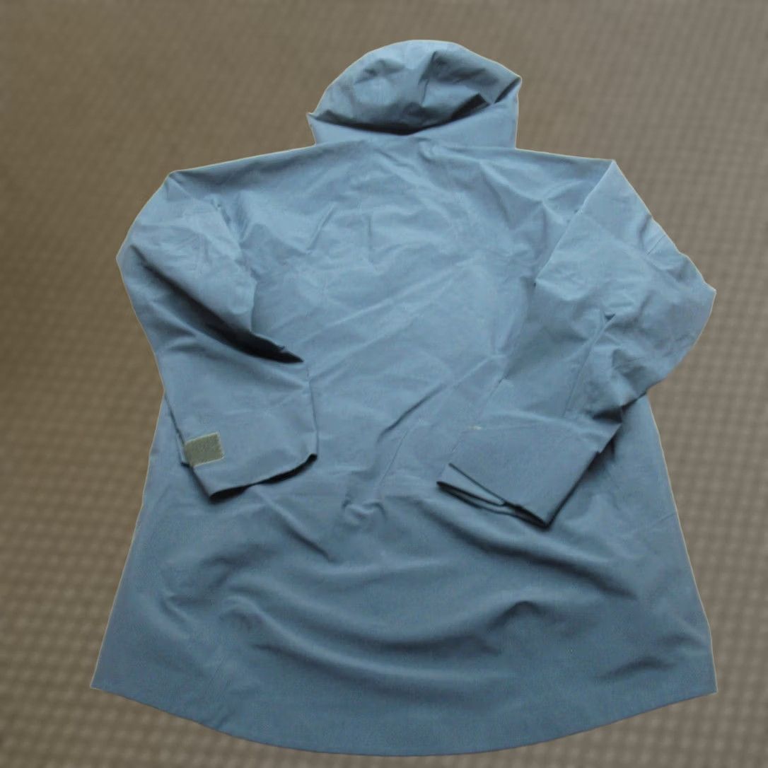 Vintage Waterproof Jacket Mens M Regular Hooded Rain Coat Green Full Zip Seams Weather Wind-Resistant Outdoor Jacket Mens Size US M / EU 48-50 / 2 - 1 Thumbnail