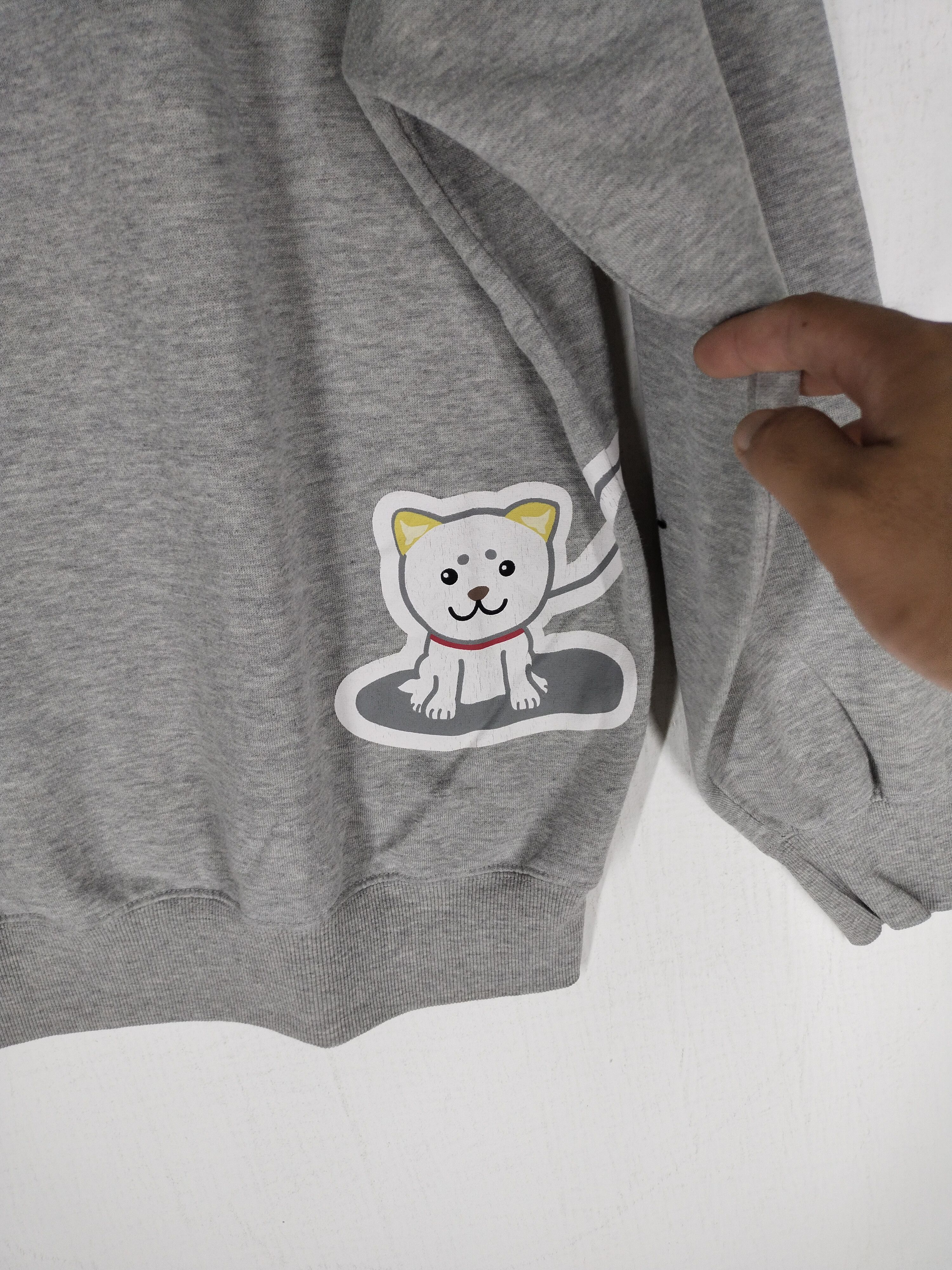 Japanese Brand × Vintage Japanese Kuroshibajir Ushi Wankodo Sweatshirt Size US L / EU 52-54 / 3 - 8 Thumbnail