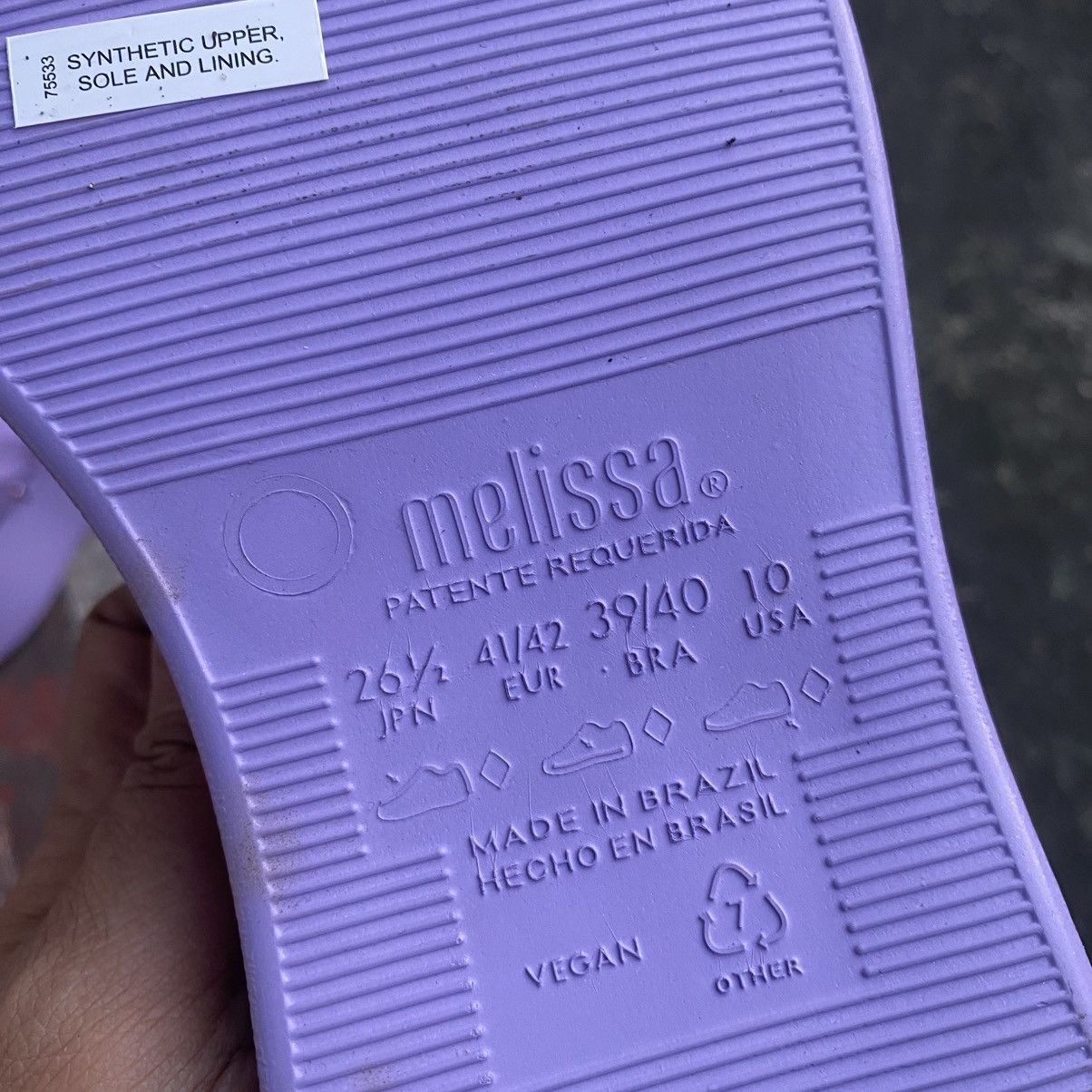 Melissa Melissa becky punk love JPG jean paul gaultier clear lilac Size US 10 / IT 40 - 5 Thumbnail