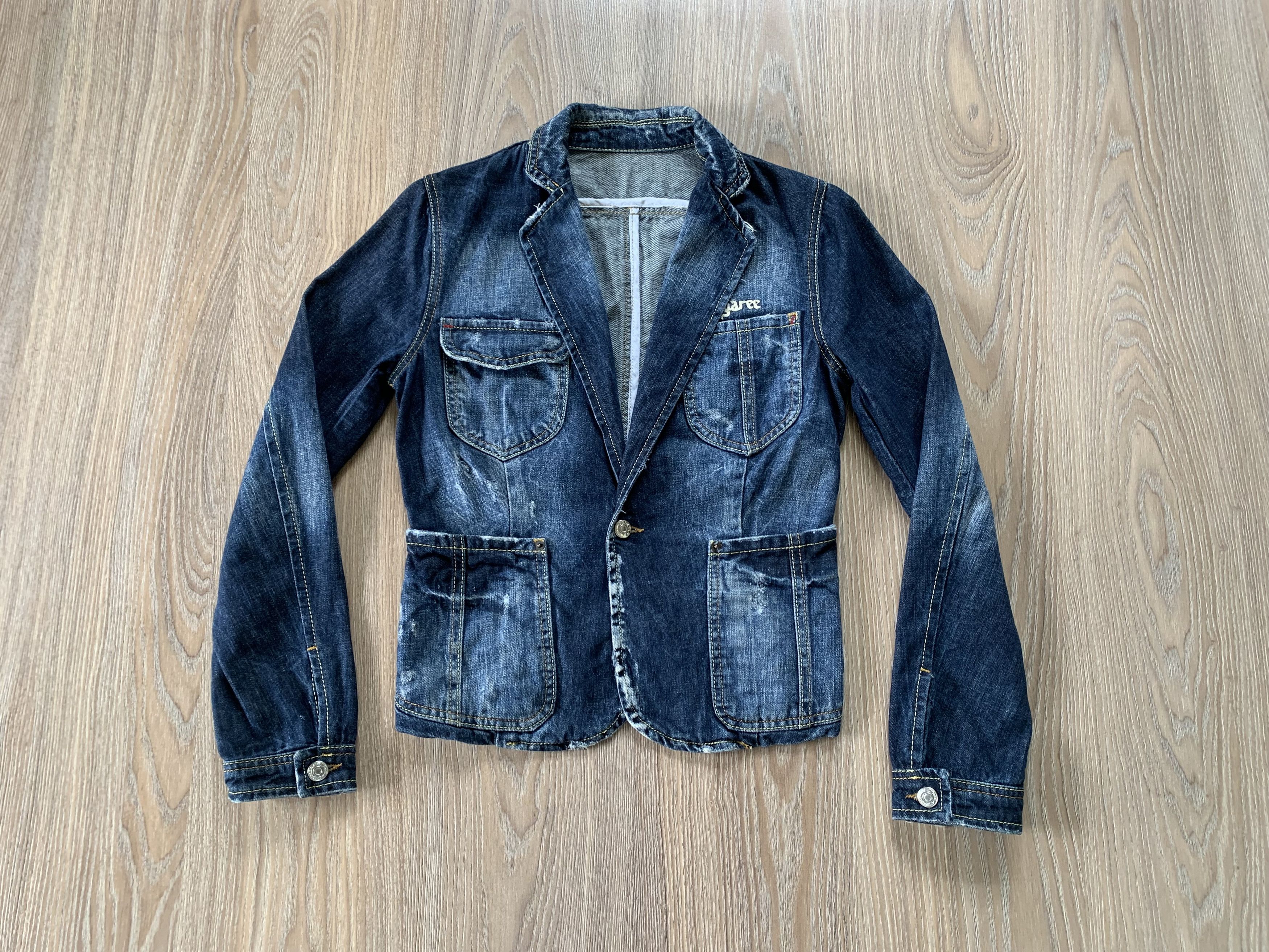 Dsquared2 Women's Dsquared Denim Jacket Size L / US 10 / IT 46 - 2 Thumbnail