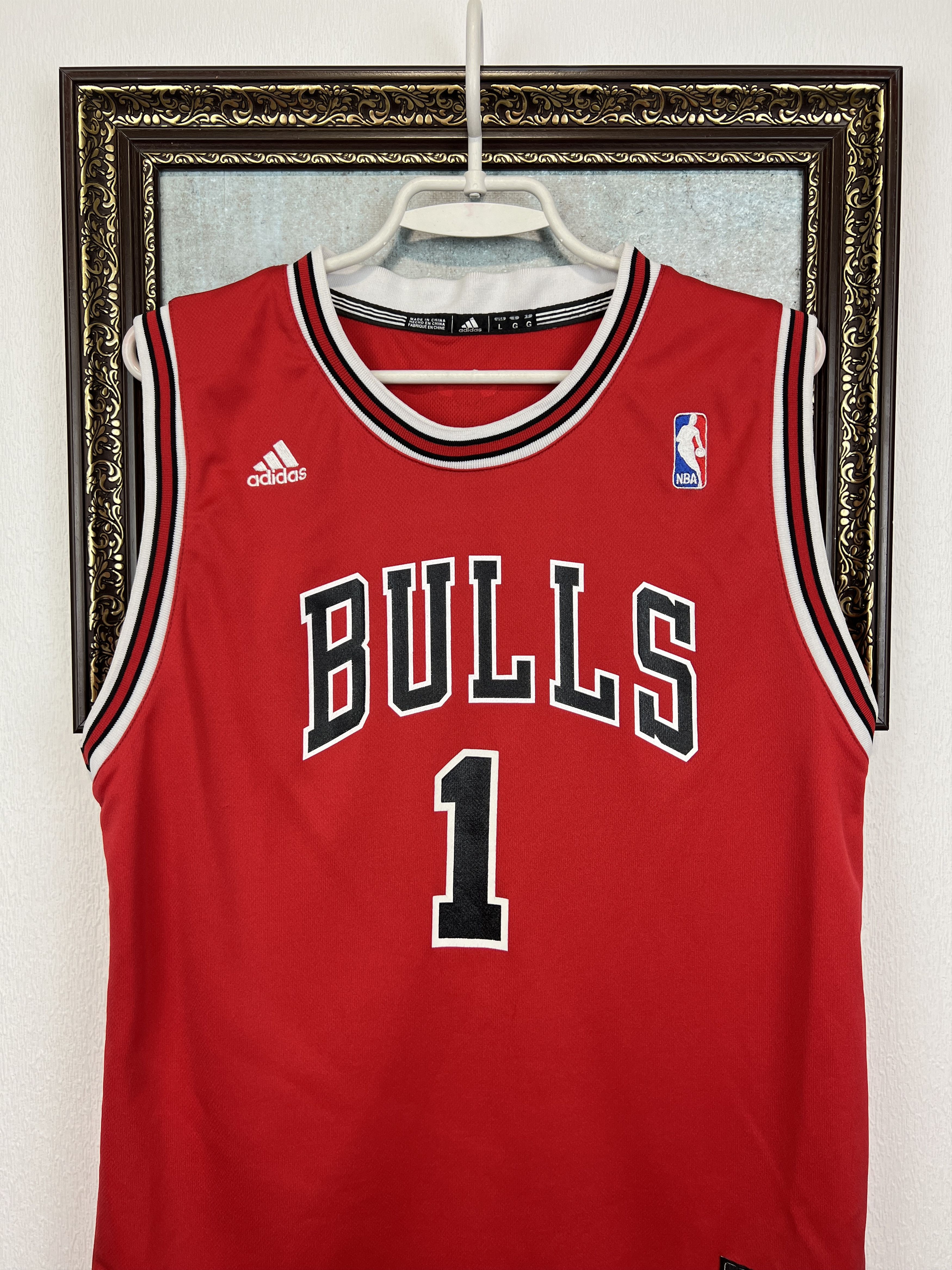 Adidas Chicago Bulls Derrick Rose #1 NBA Jersey Trikot Boys Size L Size US XS / EU 42 / 0 - 2 Thumbnail